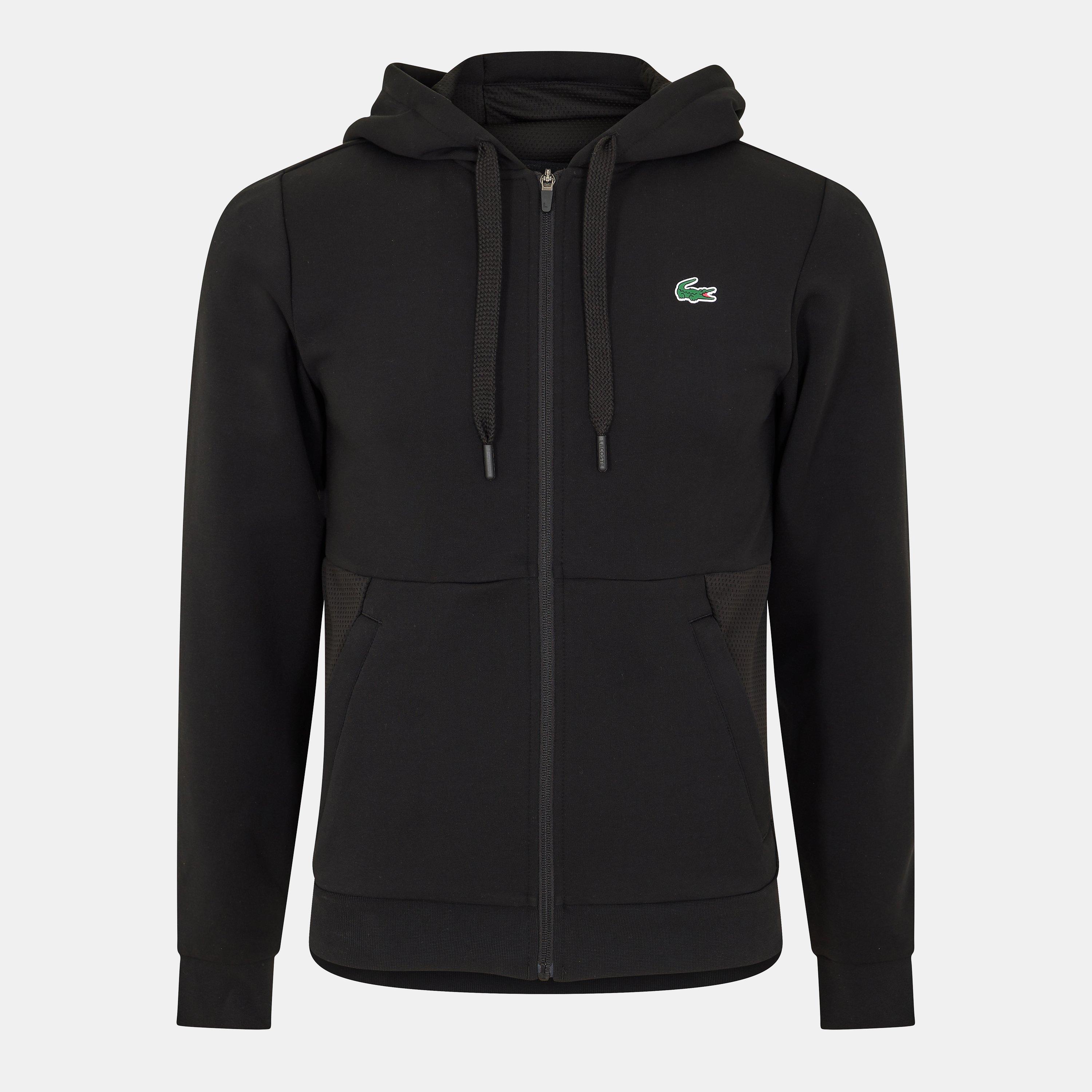 Black/Black - Lacoste - Men's Crew Neck Soft Knit Jumper - 1