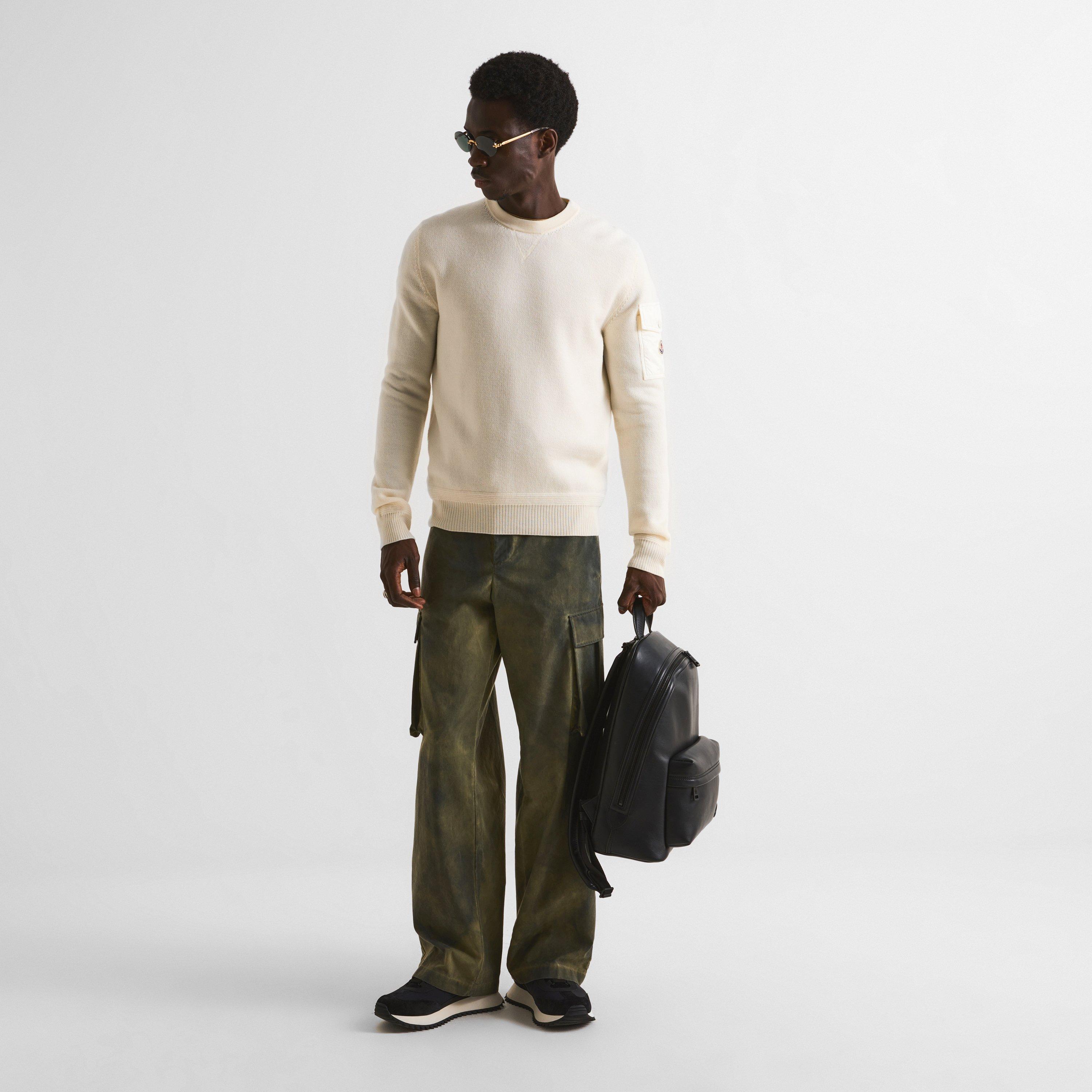 White 034 - Moncler - Moncler Crew Knit Sn64 - 6