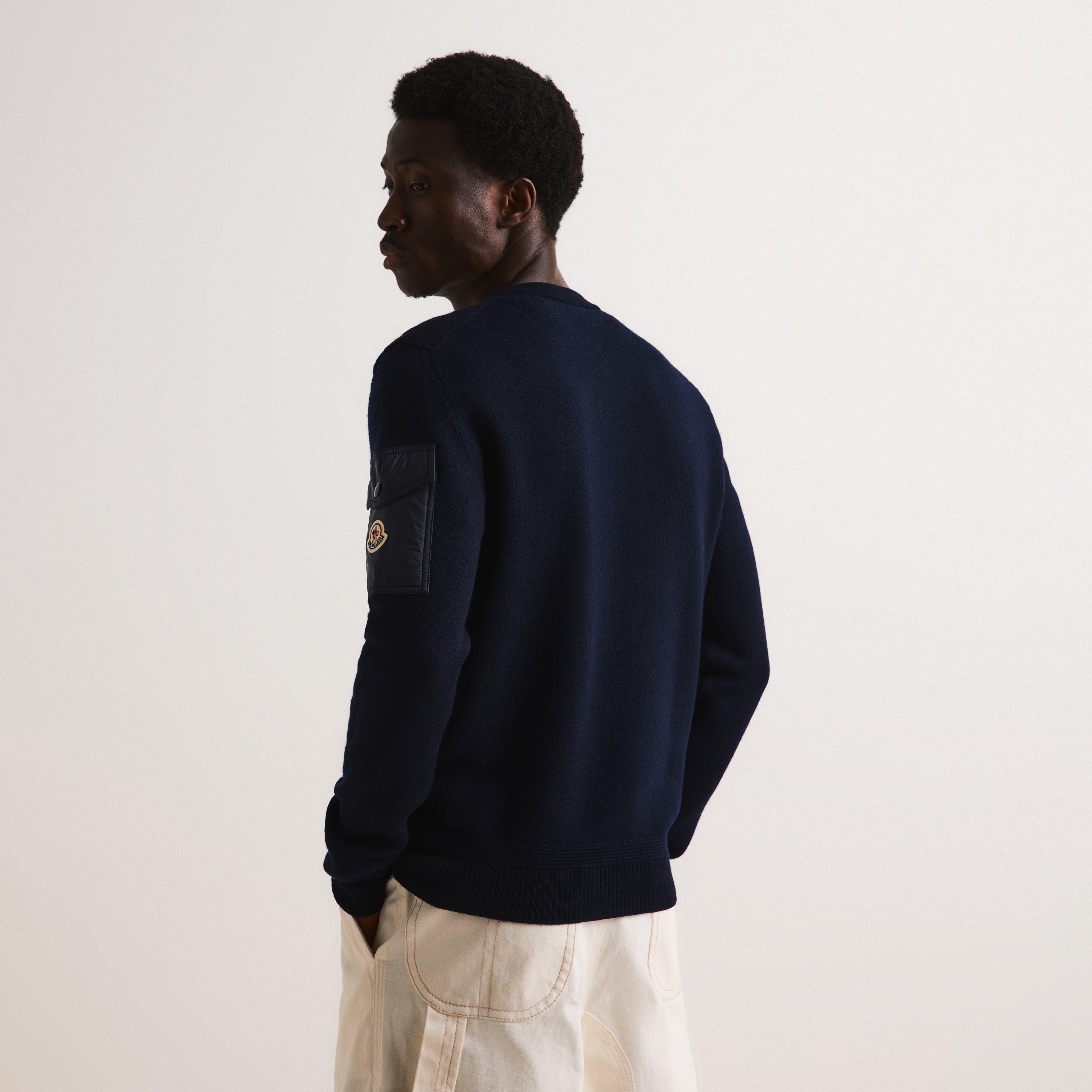 Navy 776 - Moncler - Moncler Crew Knit Sn64 - 4