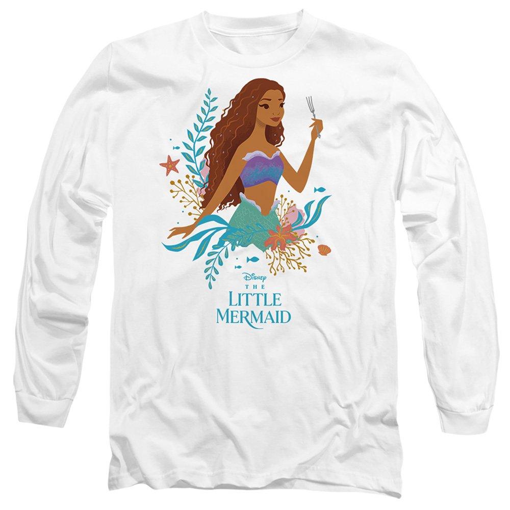 White - Disney - The Little Mermaid Ariel Reef Long Sleeve T-Shirt - 1