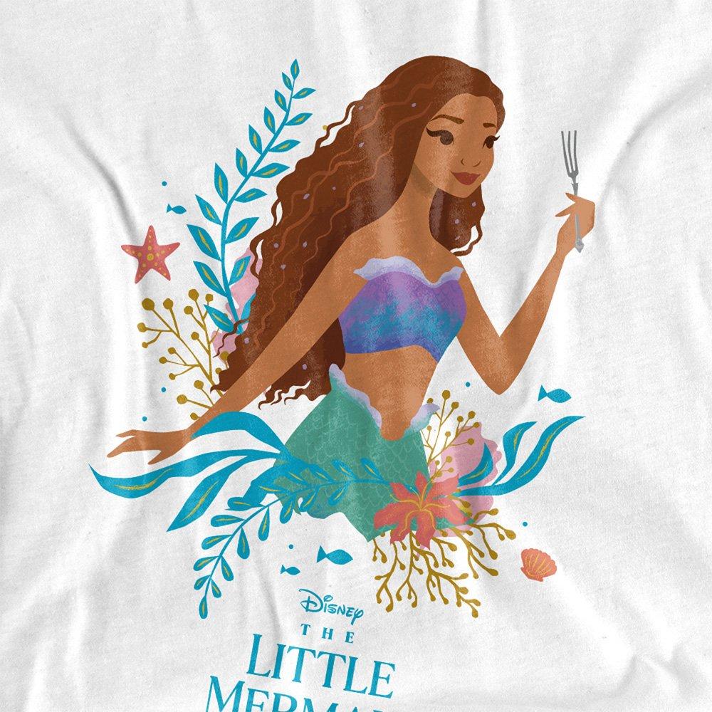 White - Disney - The Little Mermaid Ariel Reef Long Sleeve T-Shirt - 2