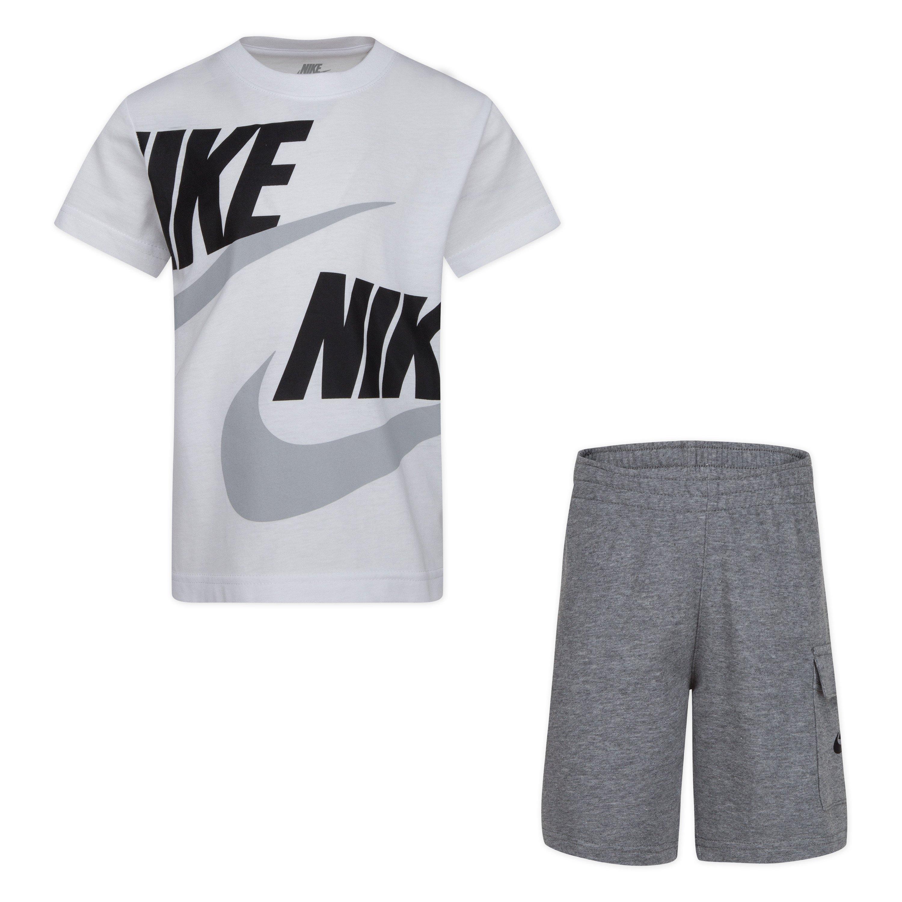 Nike  Kids' Closed Hem Fleece Jogging Bottoms - Carbon Heather - 6-7 Yrs