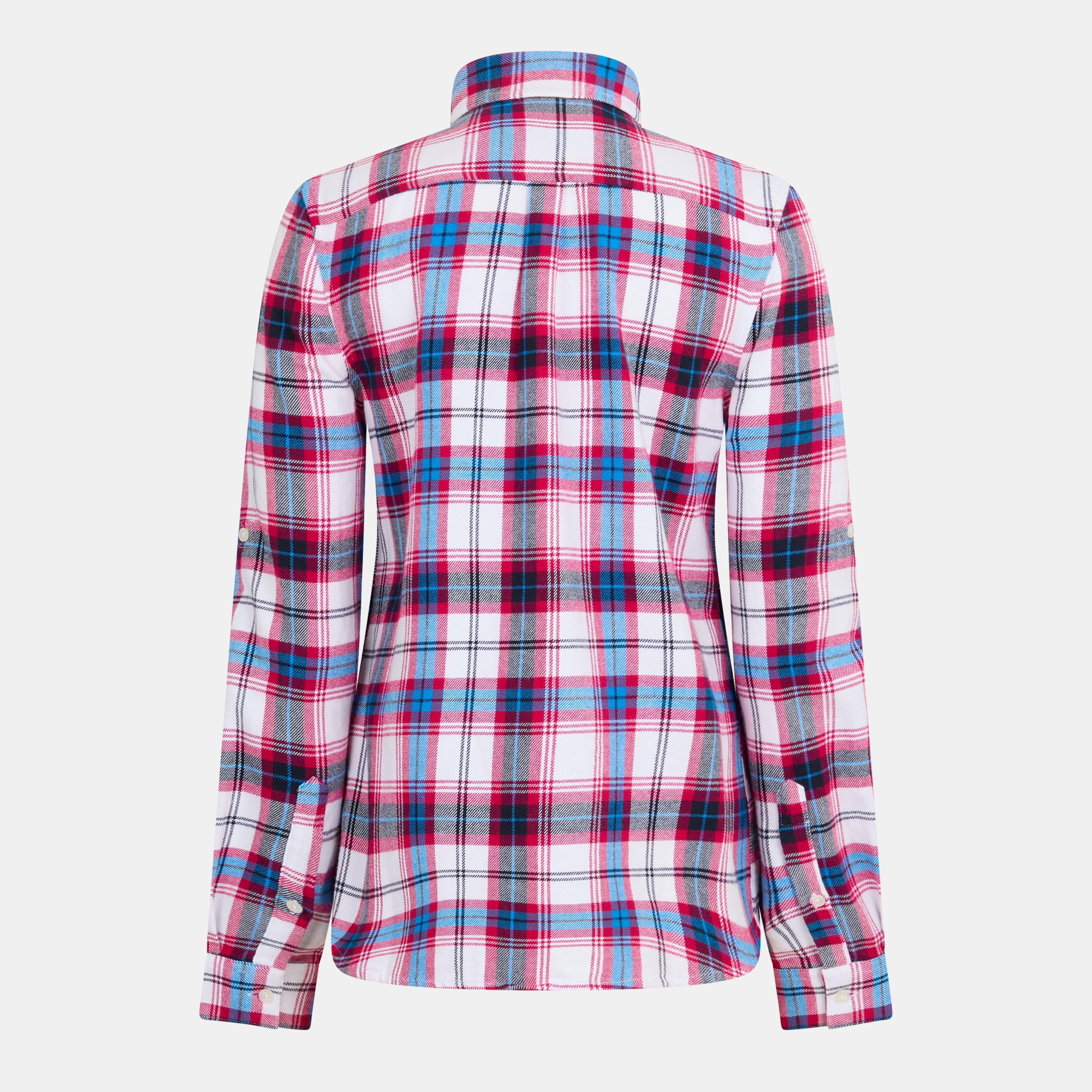 Rood - Musto - Portland Plaid Ls Shirt Fw Womens - 2