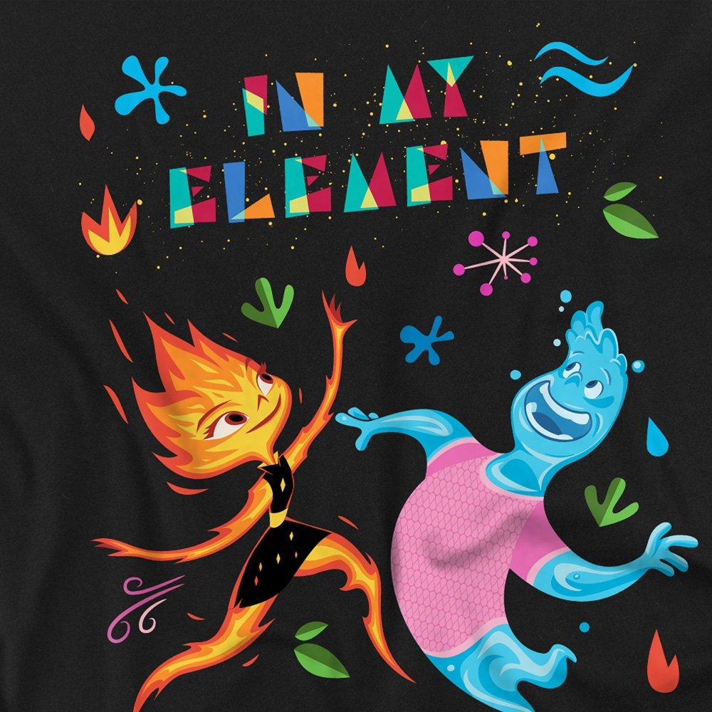 Black - Disney - Elemental Ember And Wade In My Element Long Sleev - 2
