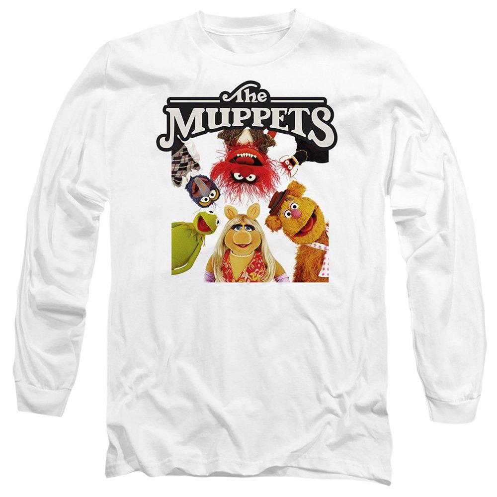 Disney Muppets Group Pose Long Sleeve T-Shirt White