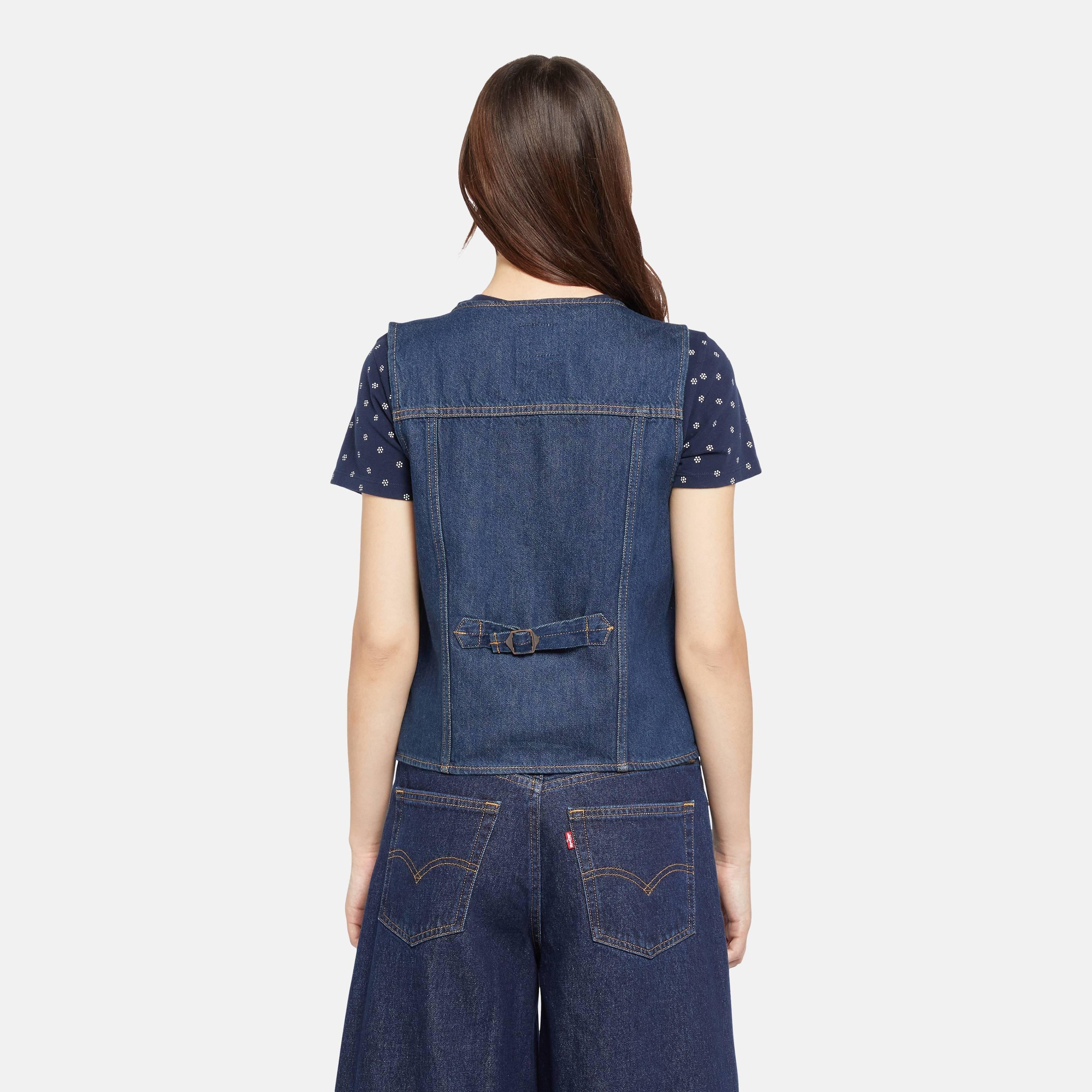 Square Circle - Levis - Women's Loose Waistcoat - 3