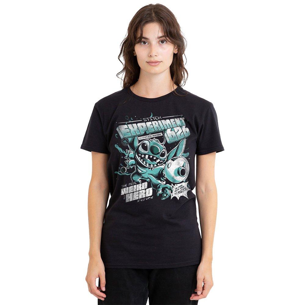 Disney Lilo And Stitch Experimen T-Shirt Black