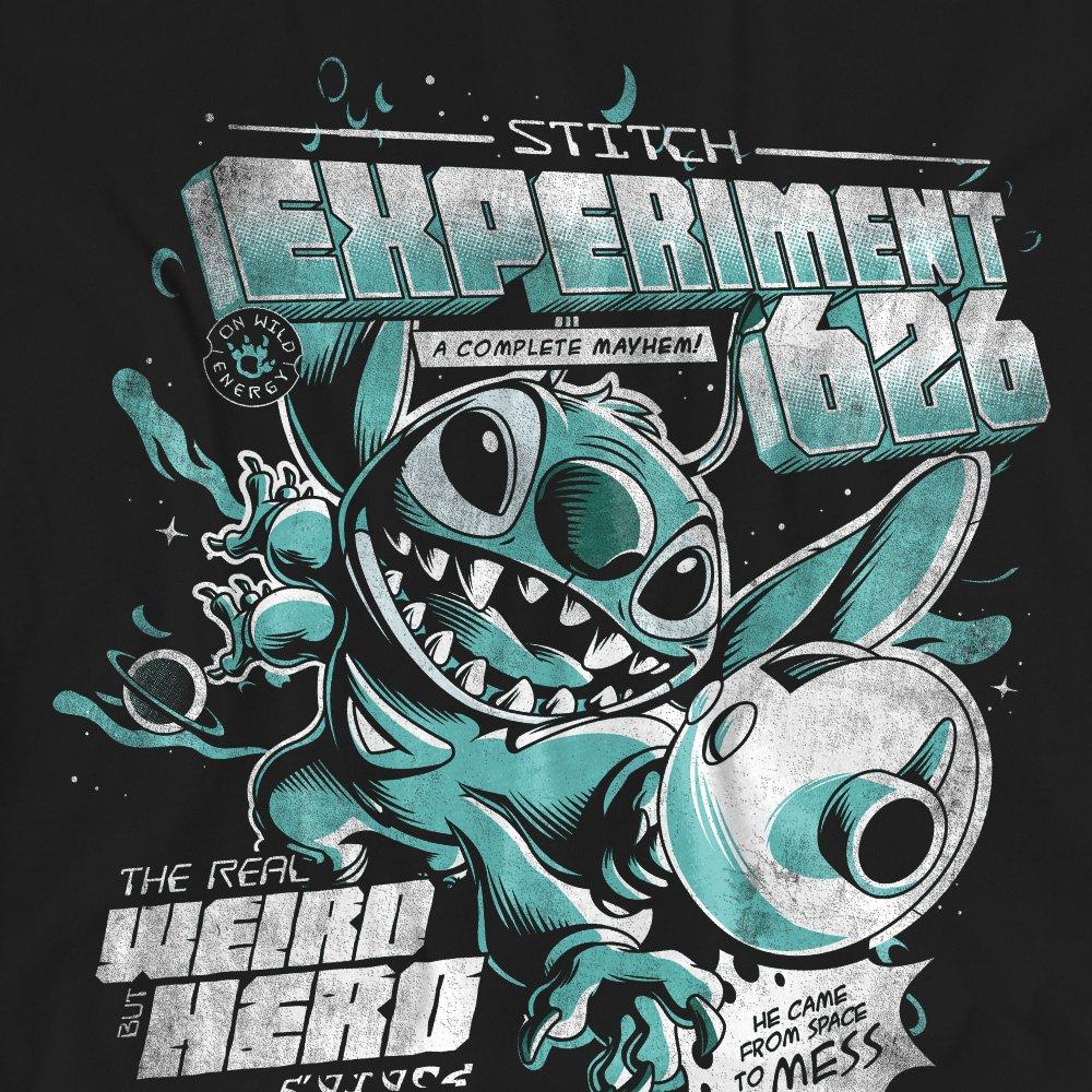 Black - Disney - Lilo And Stitch Experimen T-Shirt Black - 2