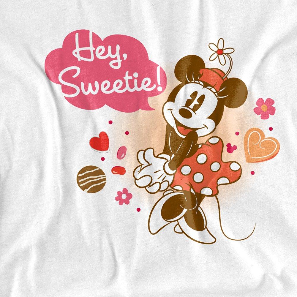 White - Disney - Minnie Mouse Vintage Valentines Day Hey Sweetie! - 2