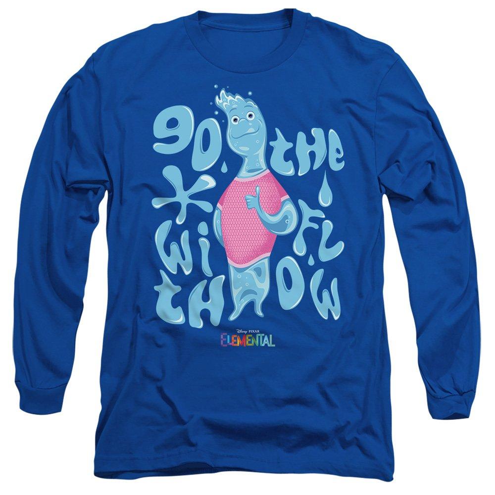 Royal - Disney - Elemental Go With The Flow Wade Long Sleeve T-Shi - 1