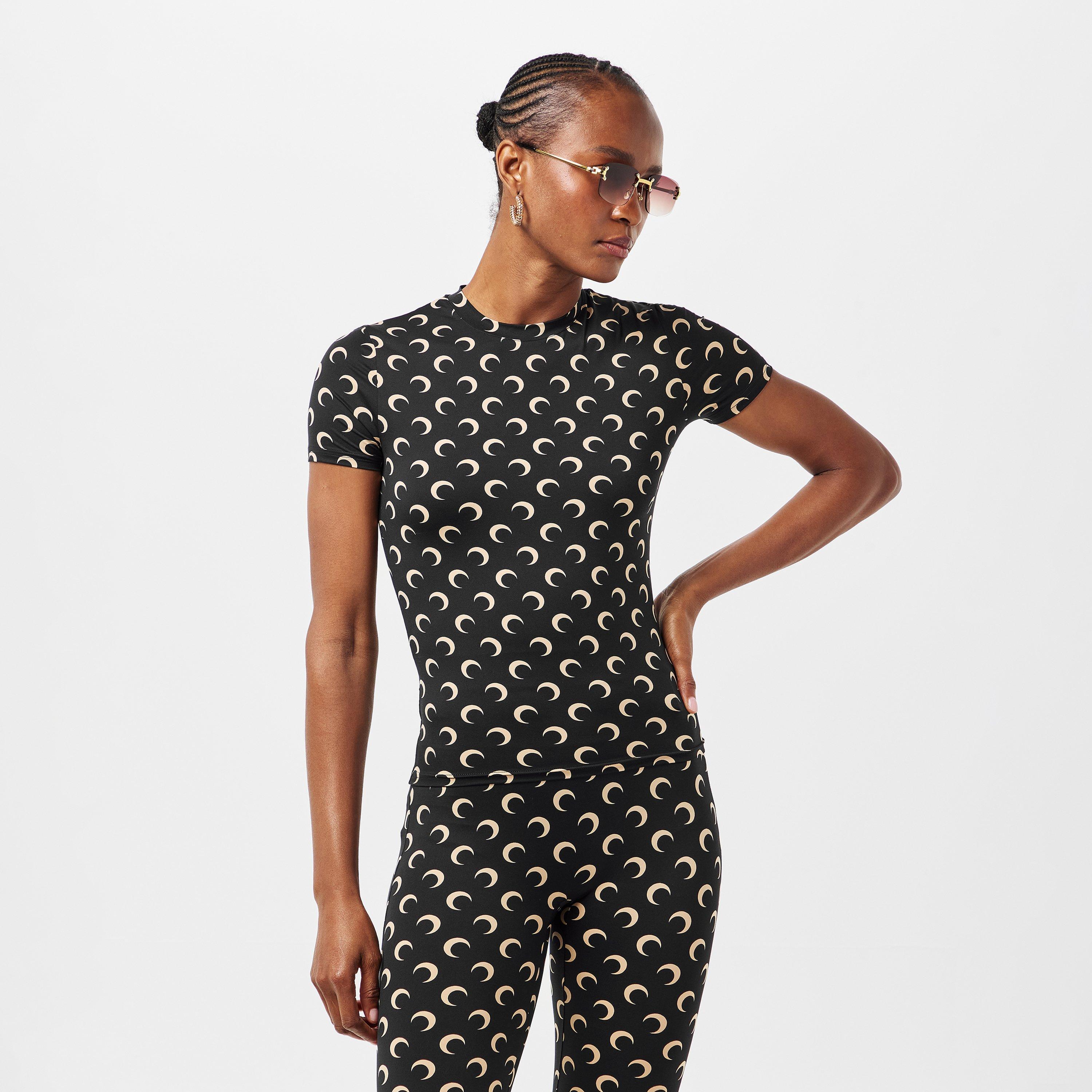 IT99 InverseTan - Marine Serre - MS Moon Print Tee Ld61 - 3