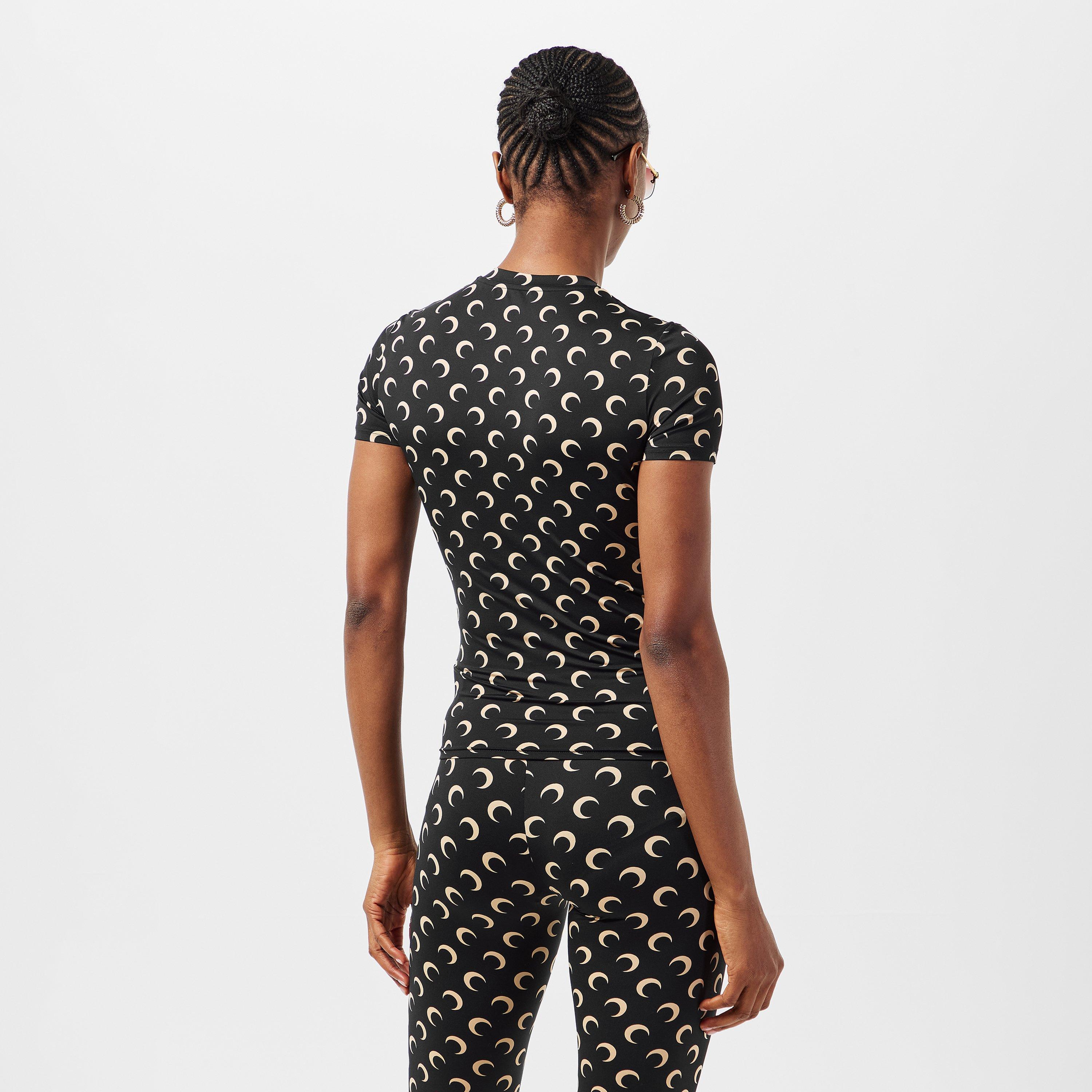 IT99 InverseTan - Marine Serre - MS Moon Print Tee Ld61 - 4