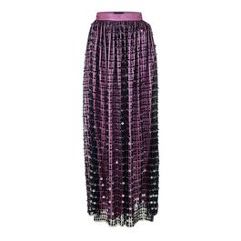 Emporio Armani Sequinned Maxi Skirt