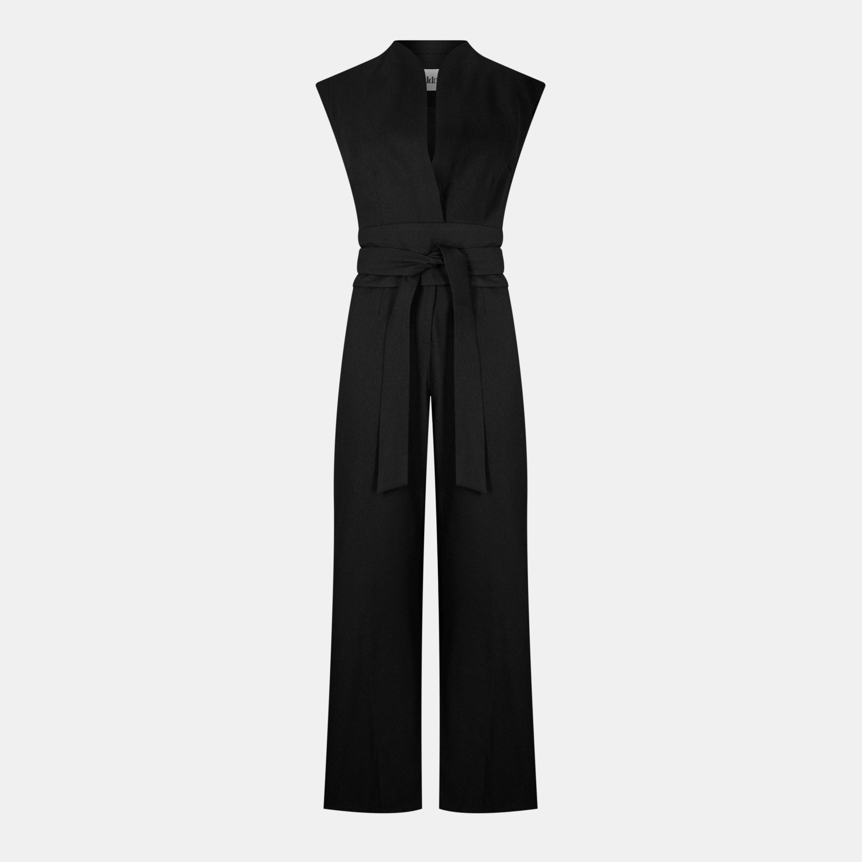 Odd Muse Women's Wrap Jumpsuit - Black - XXL
