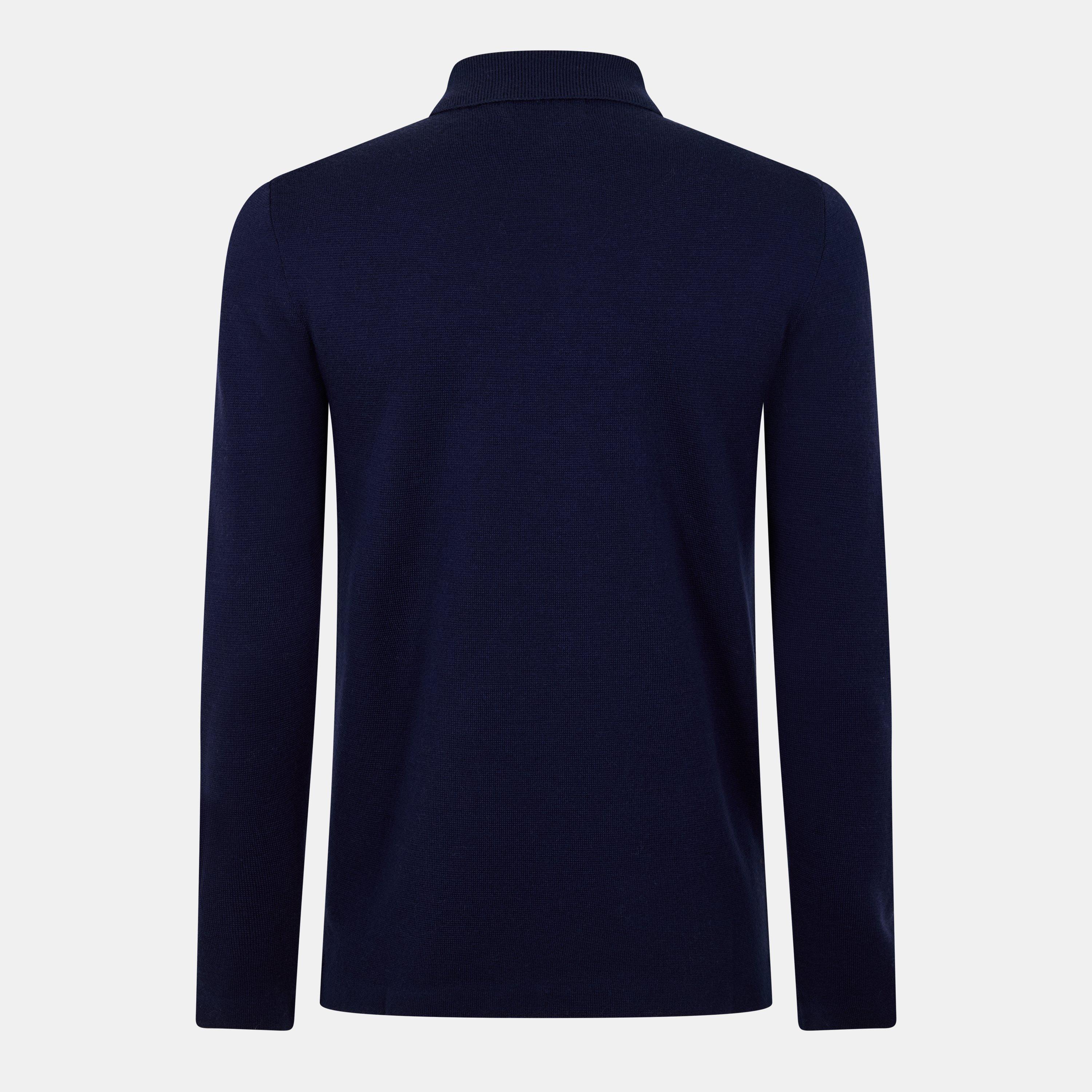 Hunter Navy - Ralph Lauren - Ralph Merino Cardi Sn99 - 2