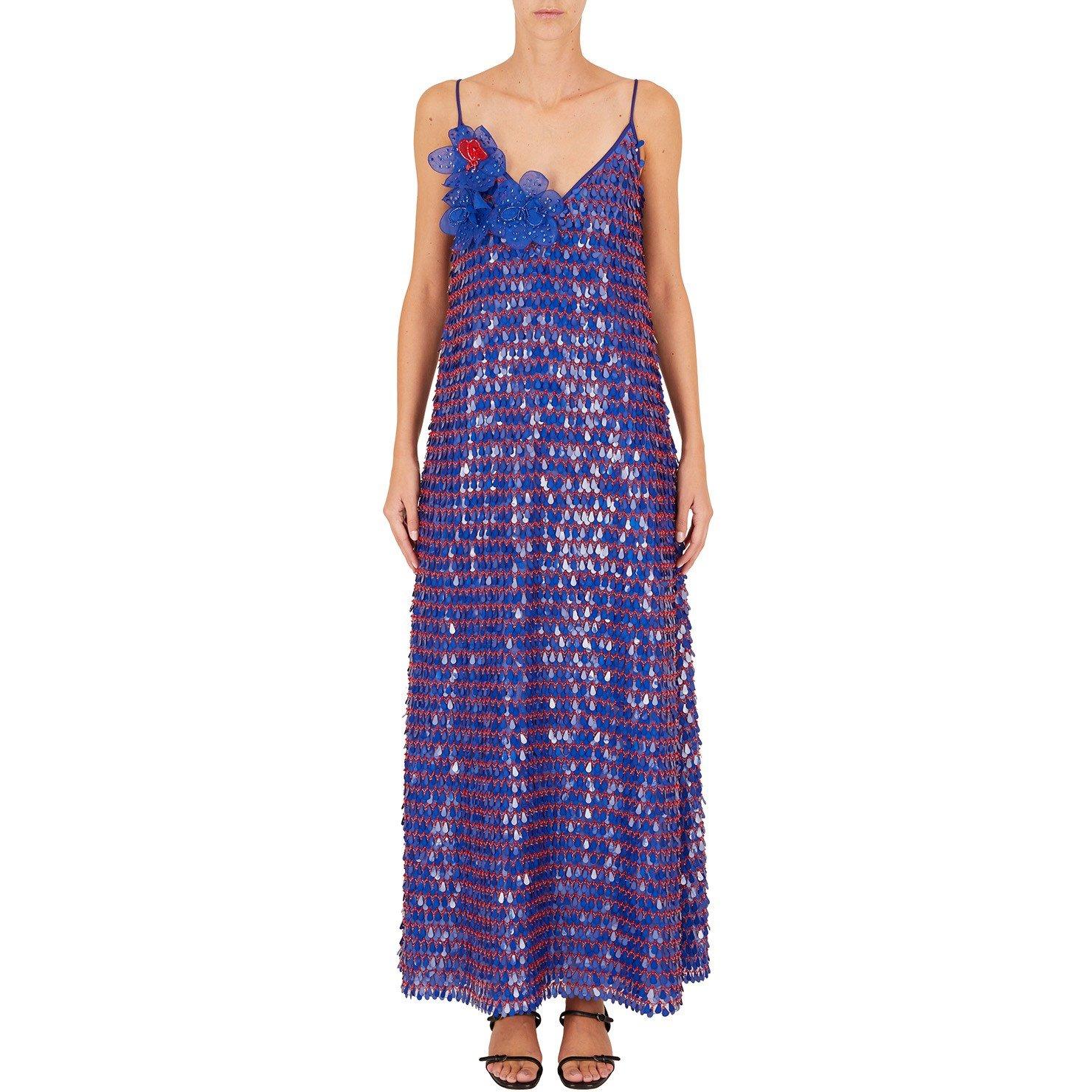 Fantasia - Emporio Armani - Women's Sequin Maxi Dress - 2