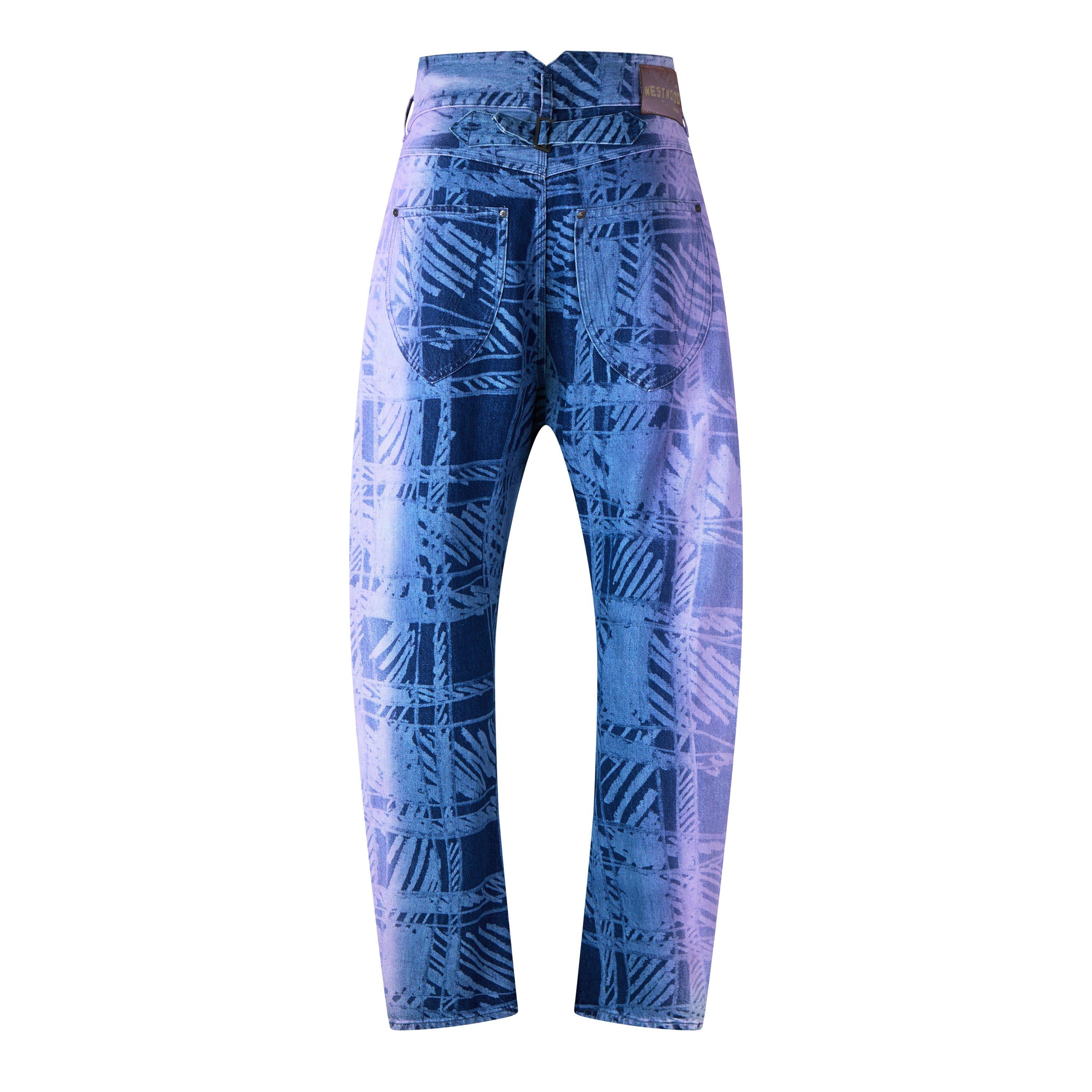 Blue - Vivienne Westwood - Viv Buckle Jeans Sn63 - 2