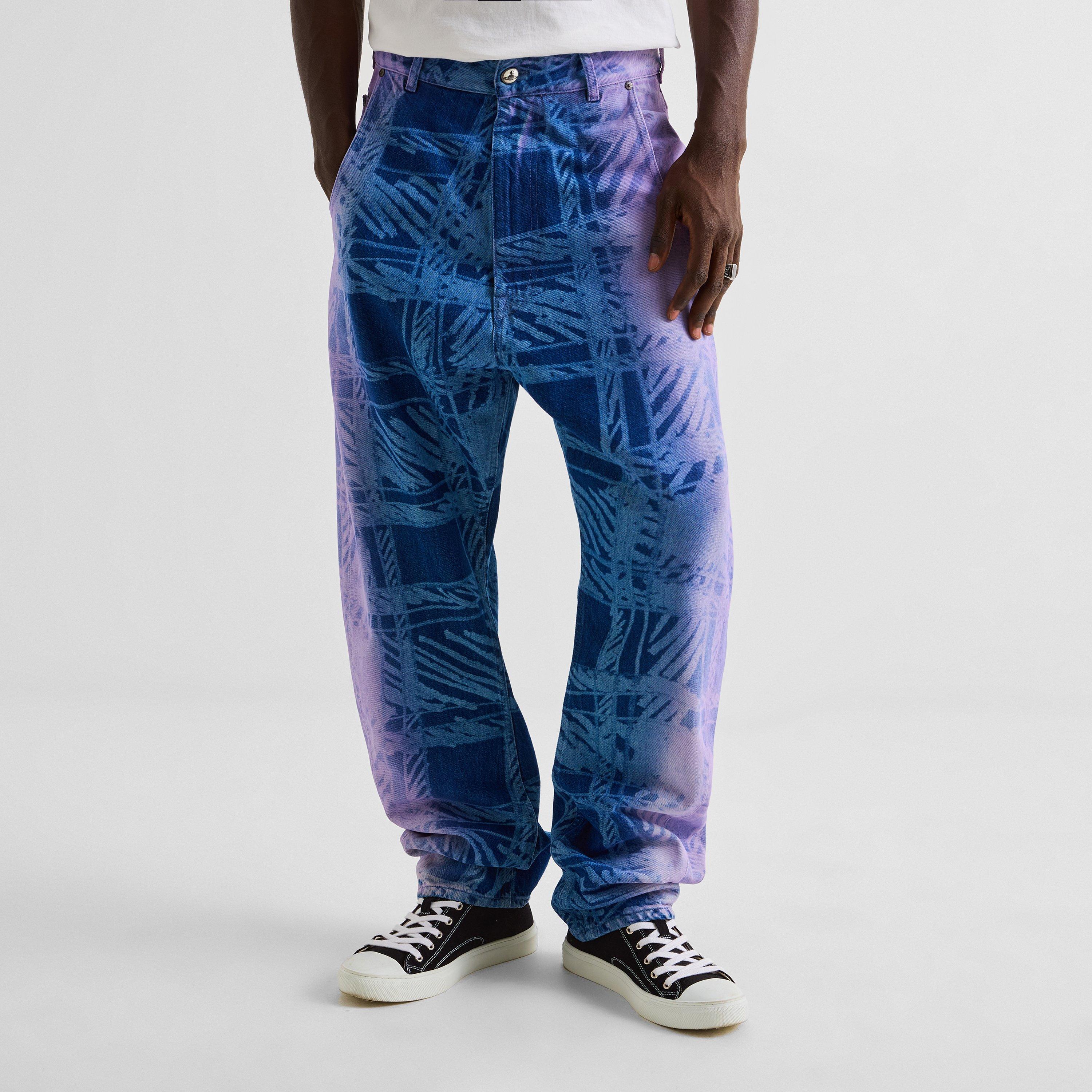 Blue - Vivienne Westwood - Viv Buckle Jeans Sn63 - 3