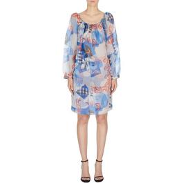 Emporio Armani Patchwork Midi Dress