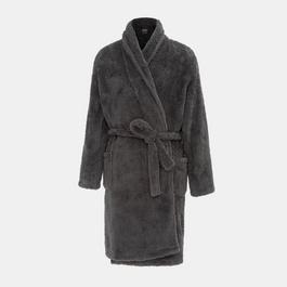 Howick Fleece Plain Robe Men