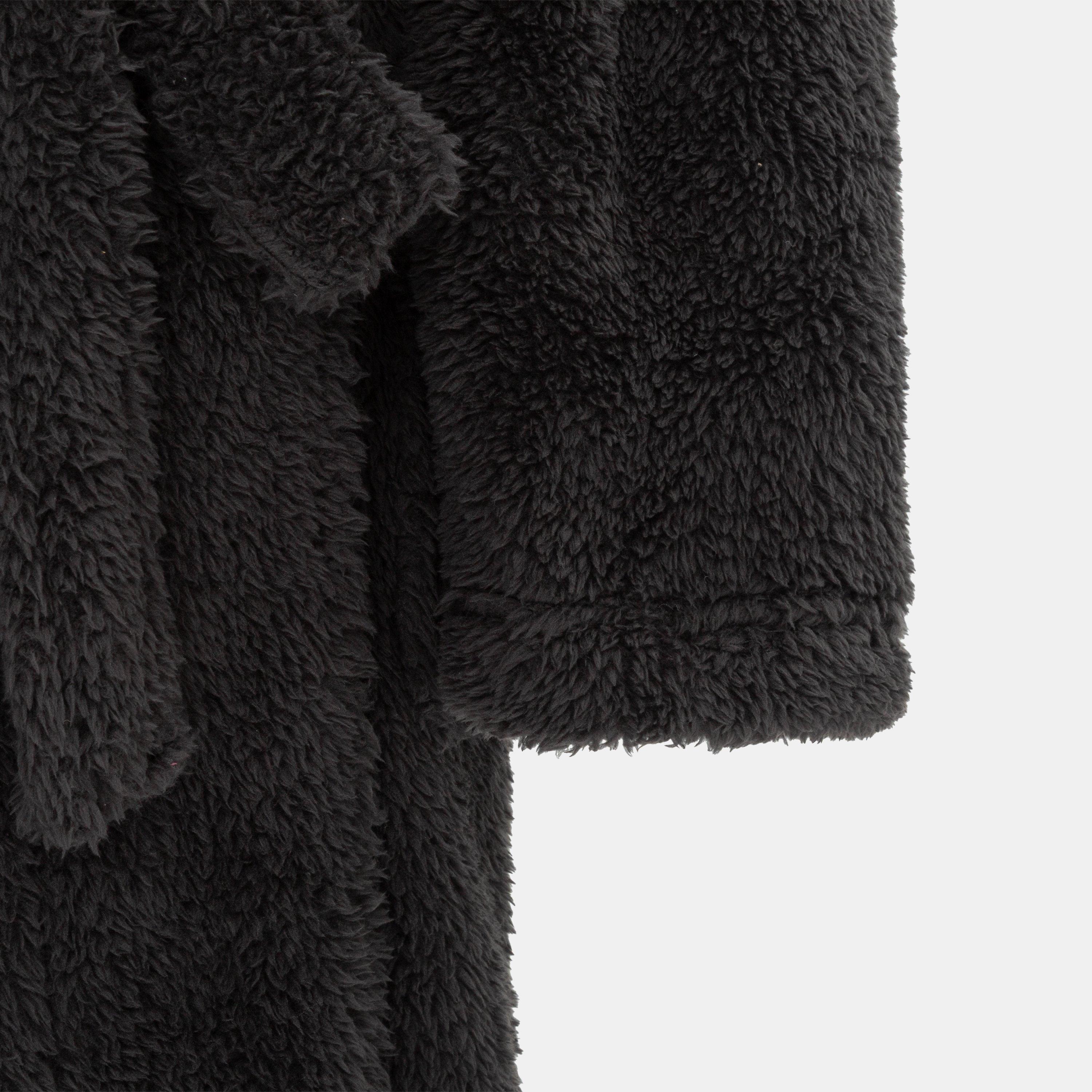 Noir - Howick - Fleece Plain Robe Men - 5