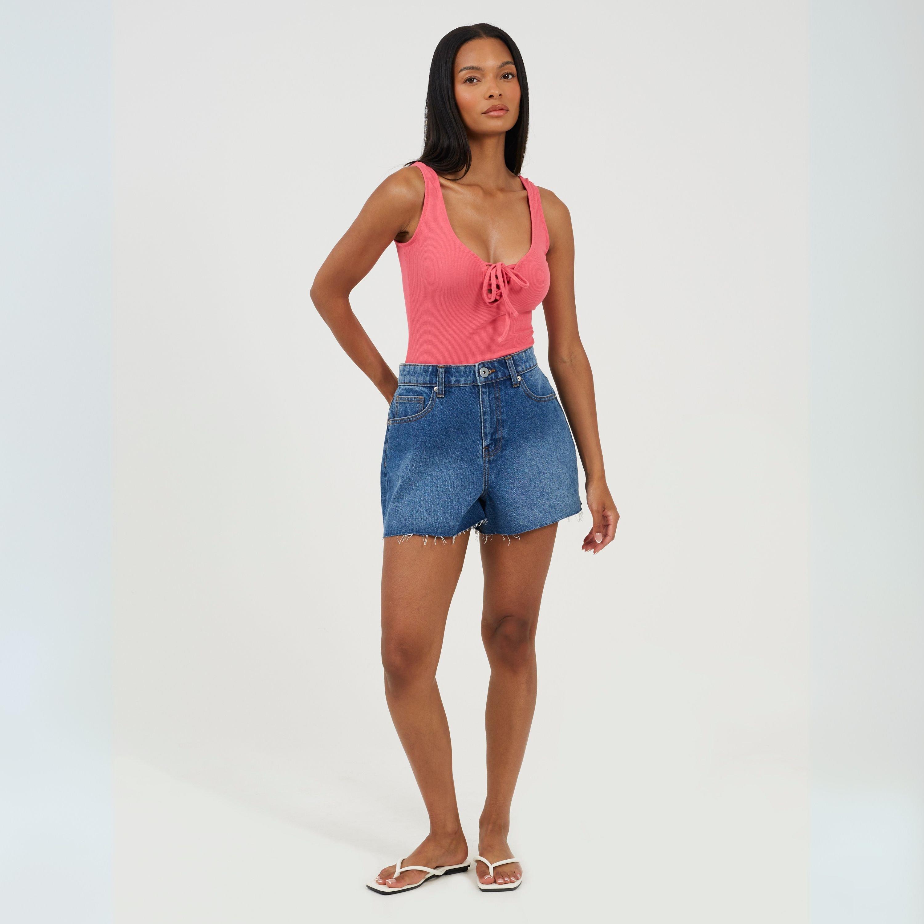 Rosa - Brave Soul - Womens High Neck Bodysuit with Long Sleeves - 4