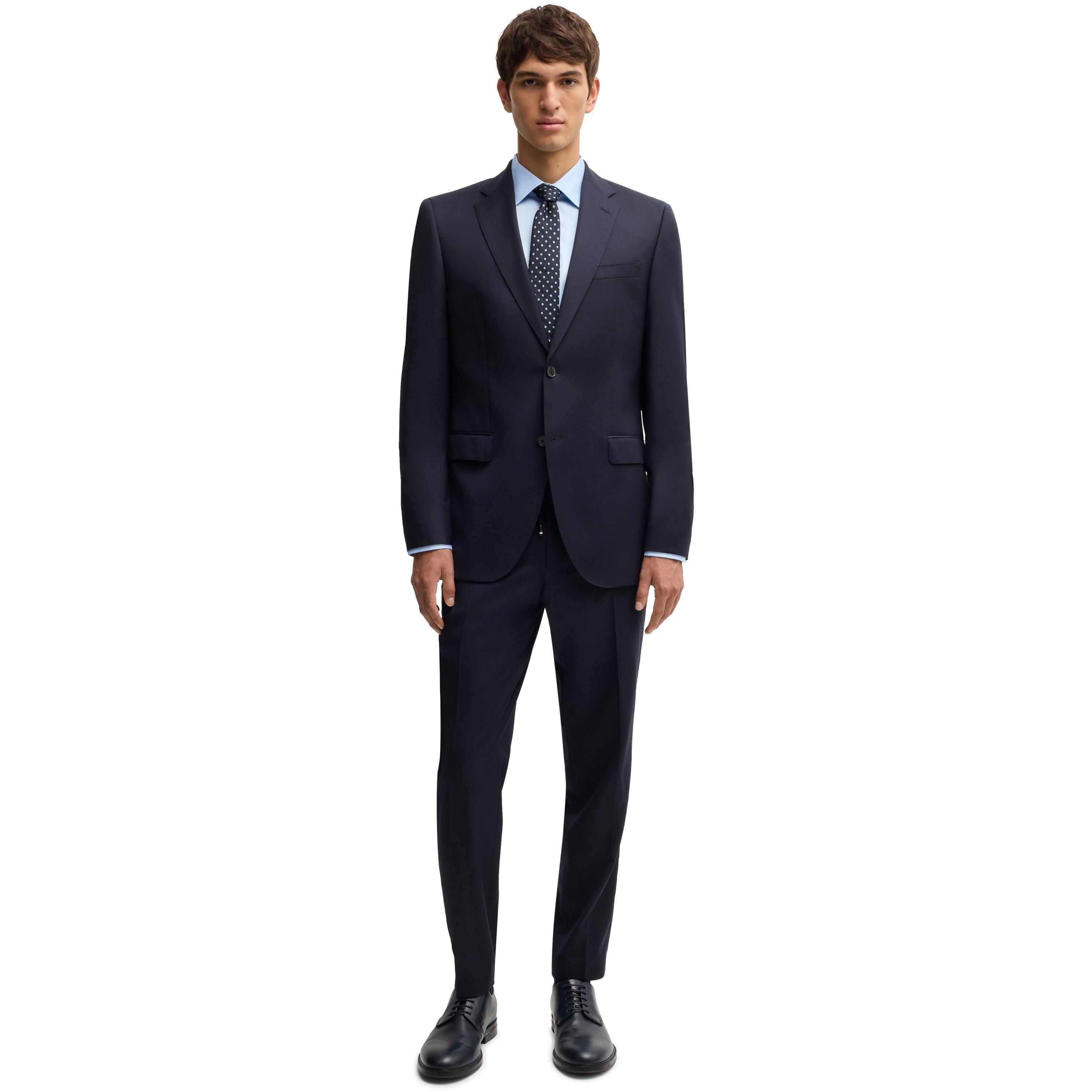 Light/Pstl Blue - Boss - Plain Long-Sleeve Shirt - 3