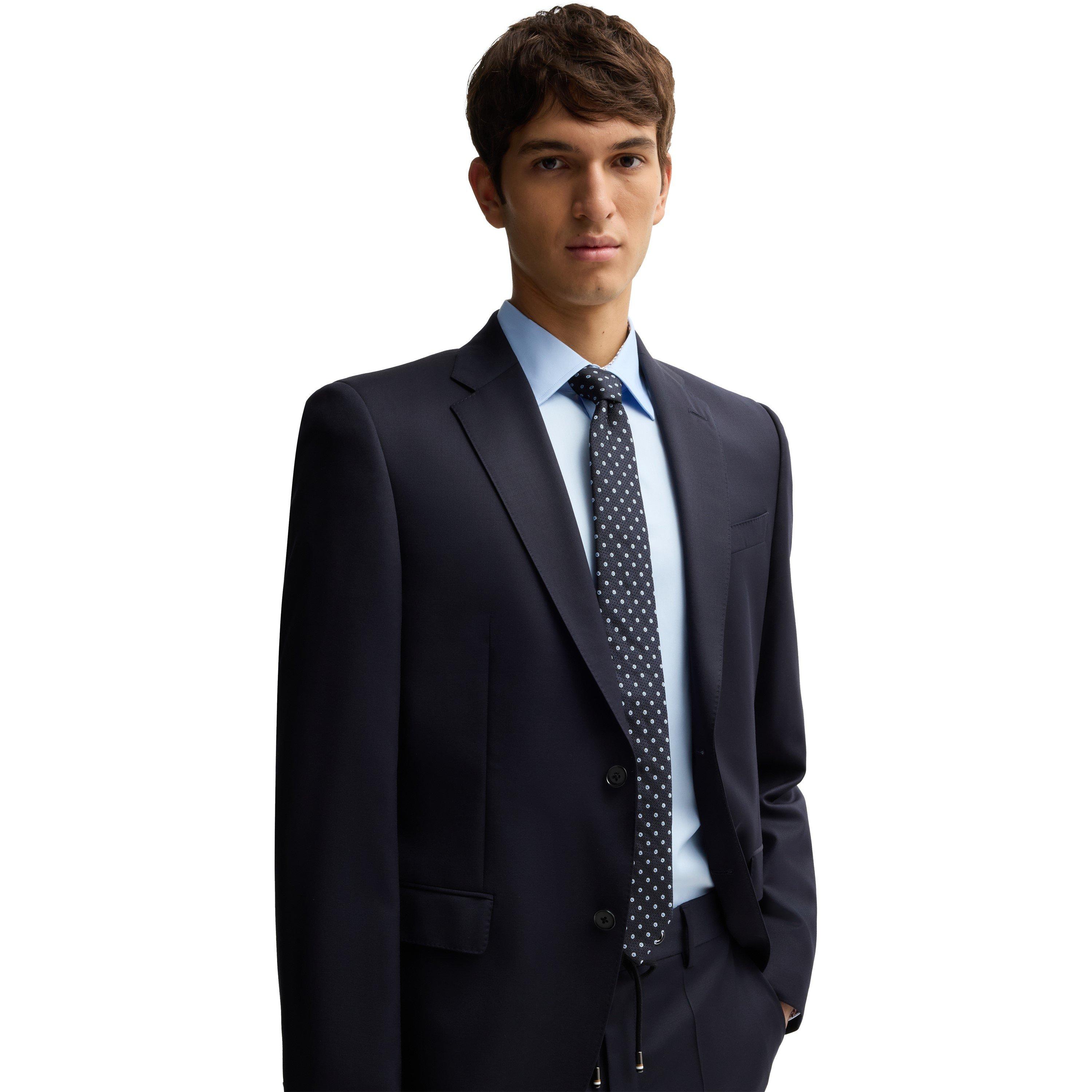 Light/Pstl Blue - Boss - Plain Long-Sleeve Shirt - 4