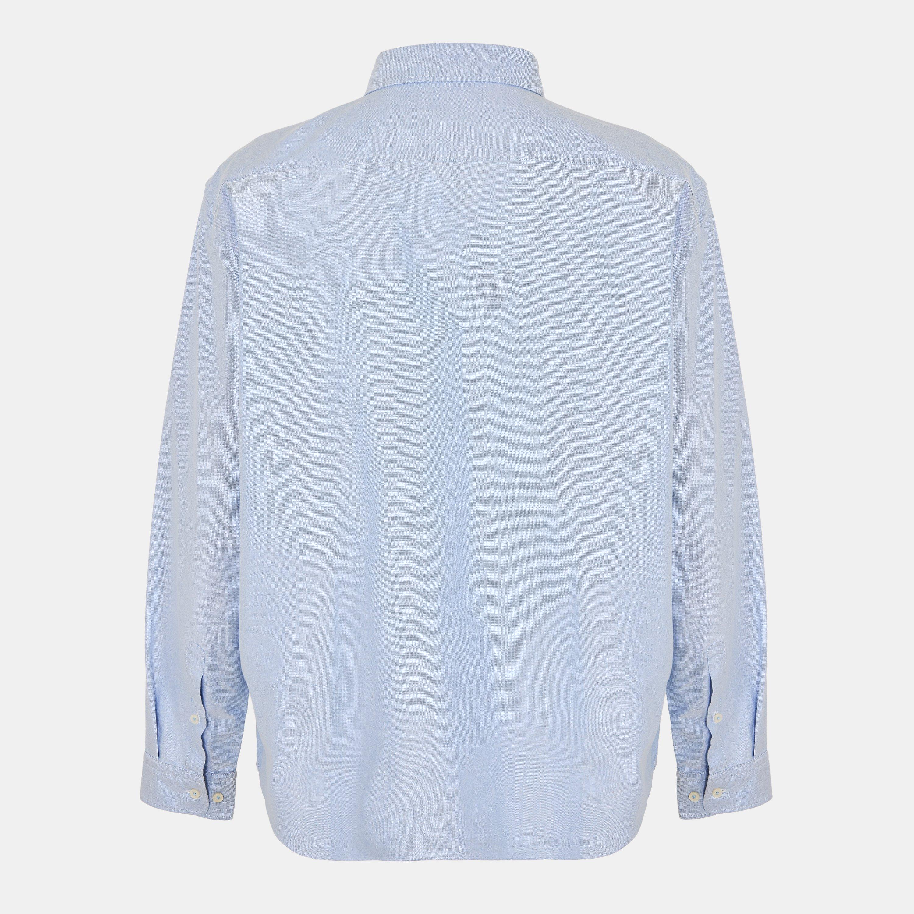 Light/Pstl Blue - Boss - Men's H-Roan Long Sleeve Plain Shirt - 2