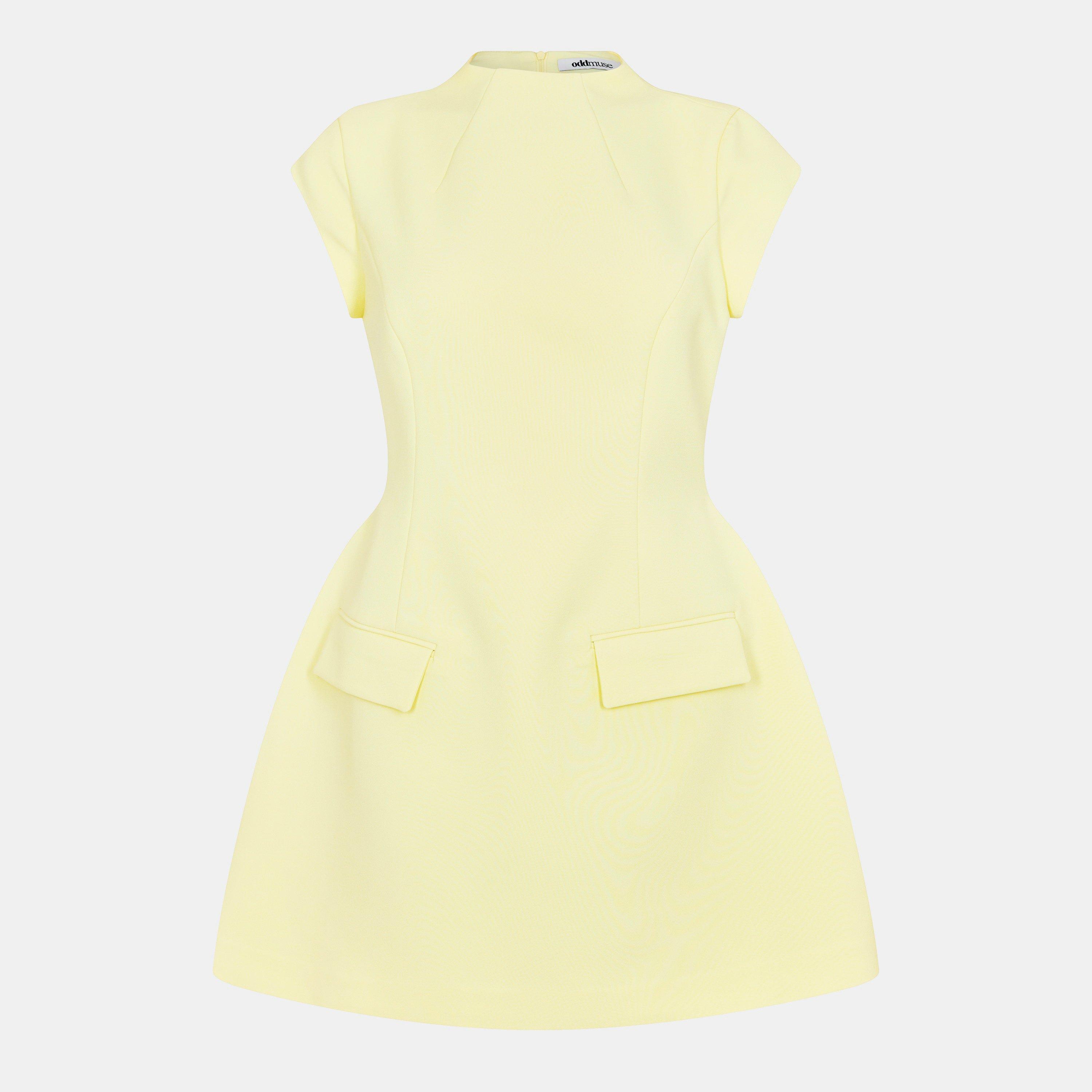 Cap Sleeve Mini Dress