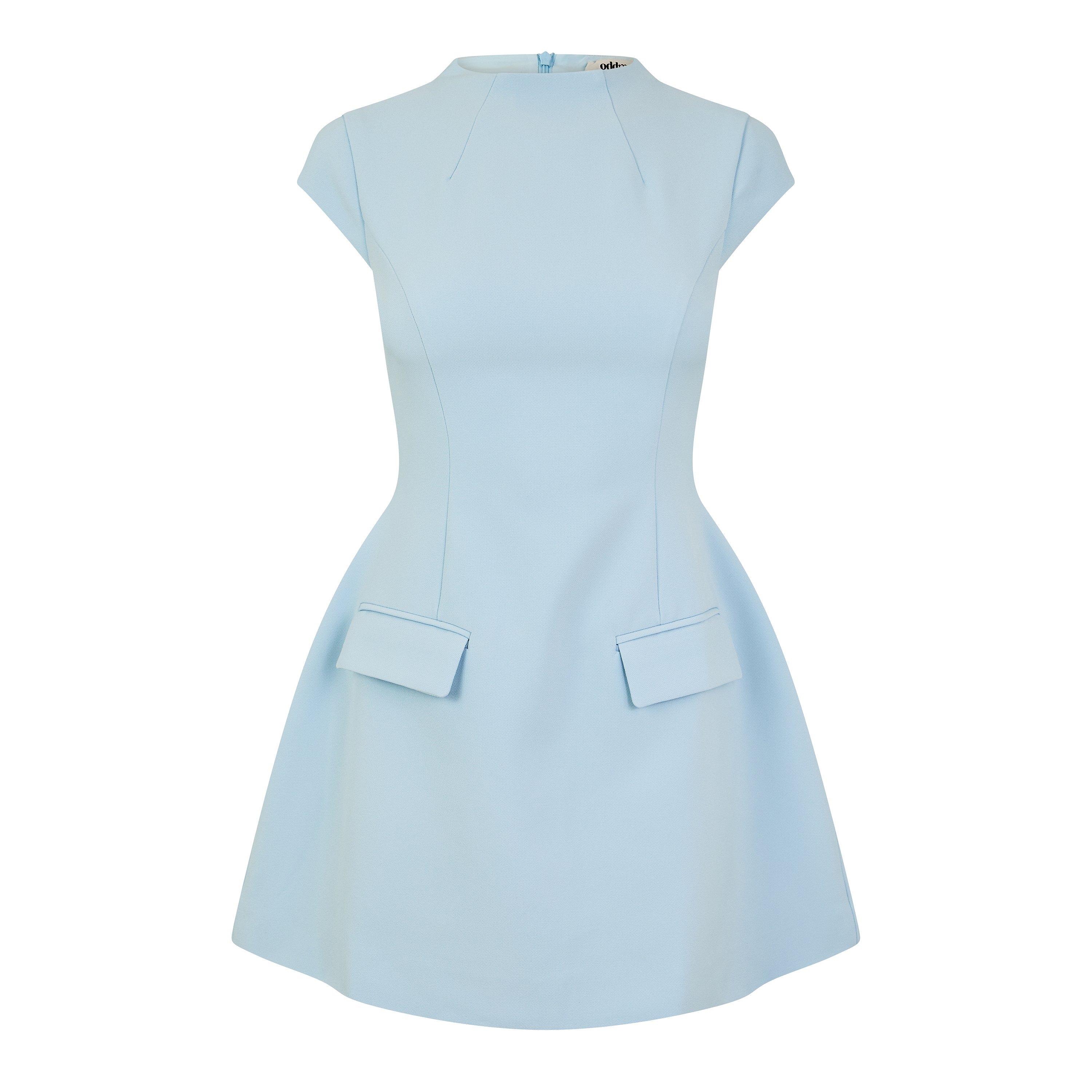 Odd Muse Cap Sleeve Mini Dress