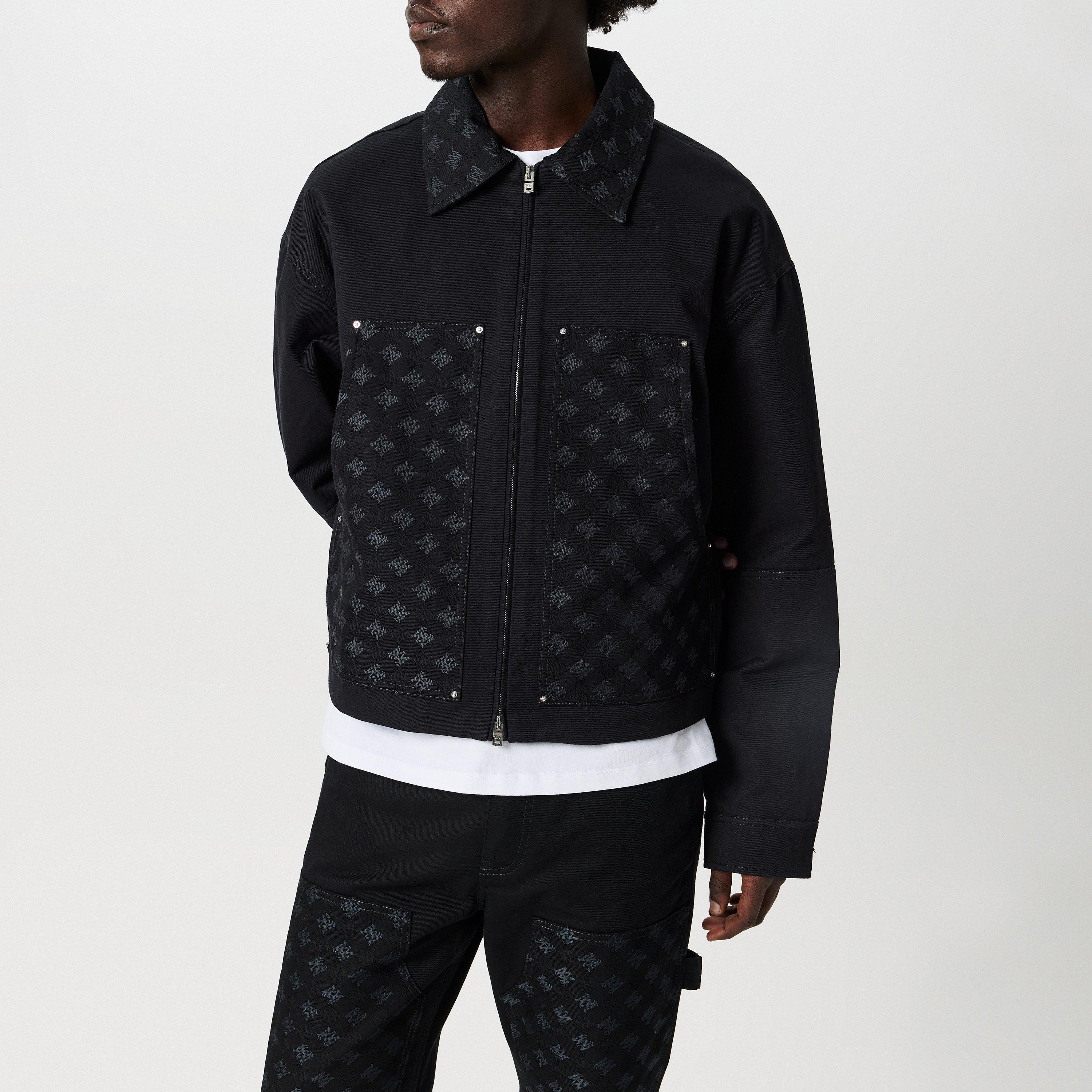 Black - Amiri - Men's Quad Denim Jacket - 3