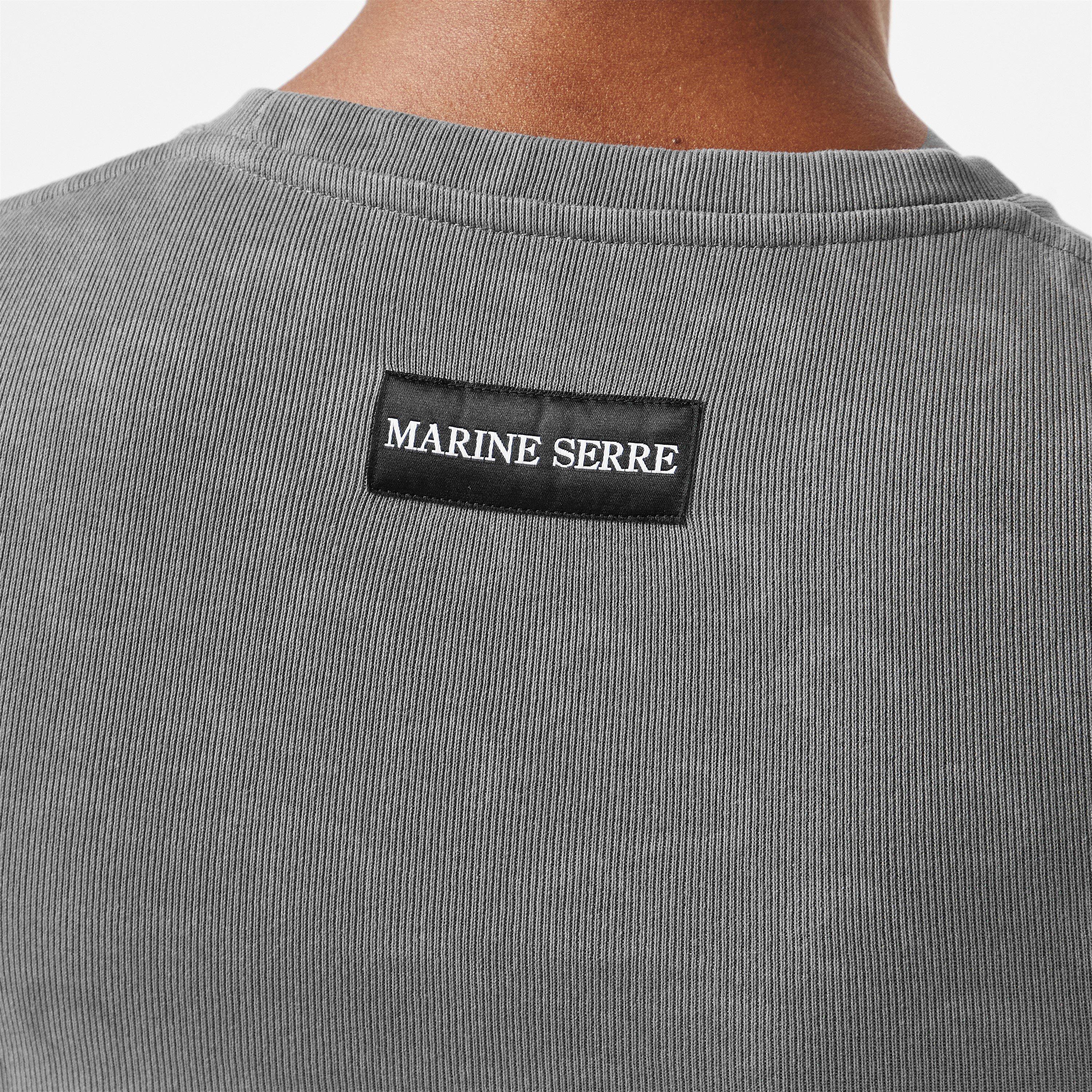 GR90 Dark Grey - Marine Serre - Women's MS Logo Baby Tees - 5