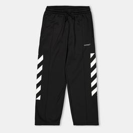 Off White Kids Open Hem Tracksuit Bottoms