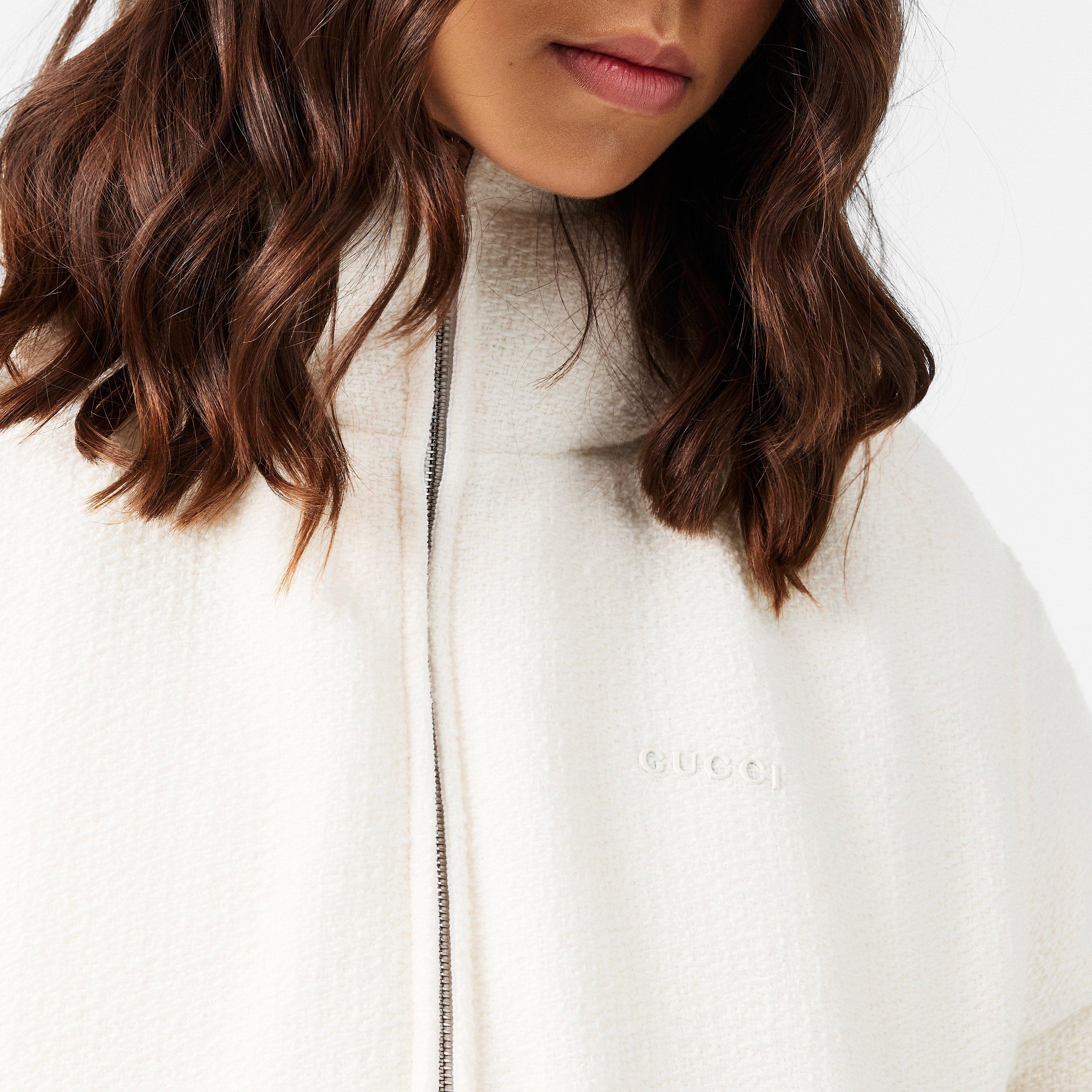 Off White - Gucci - Women's  Tailored Fit Bomber Jacket - 5