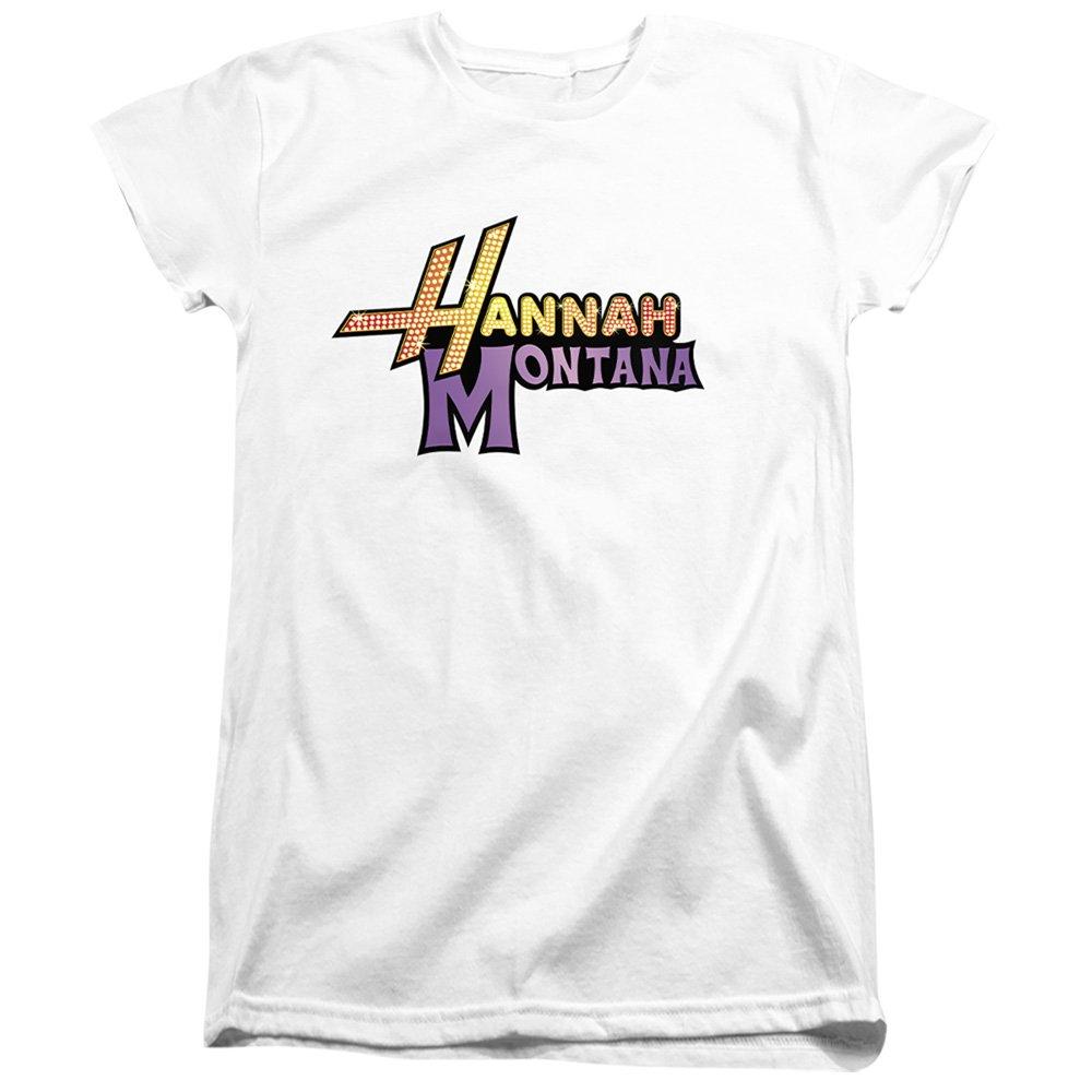 White - Disney - Camp Rock Hannah Montana Logo Tee White - 1