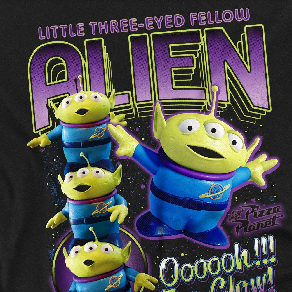 Black - Disney - Toy Story Claw Alien Homage T-Shirt Black - 2