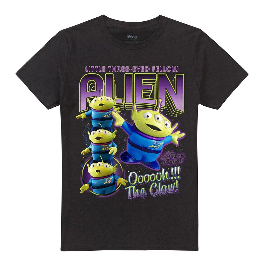 Black - Disney - Toy Story Claw Alien Homage T-Shirt Black - 4
