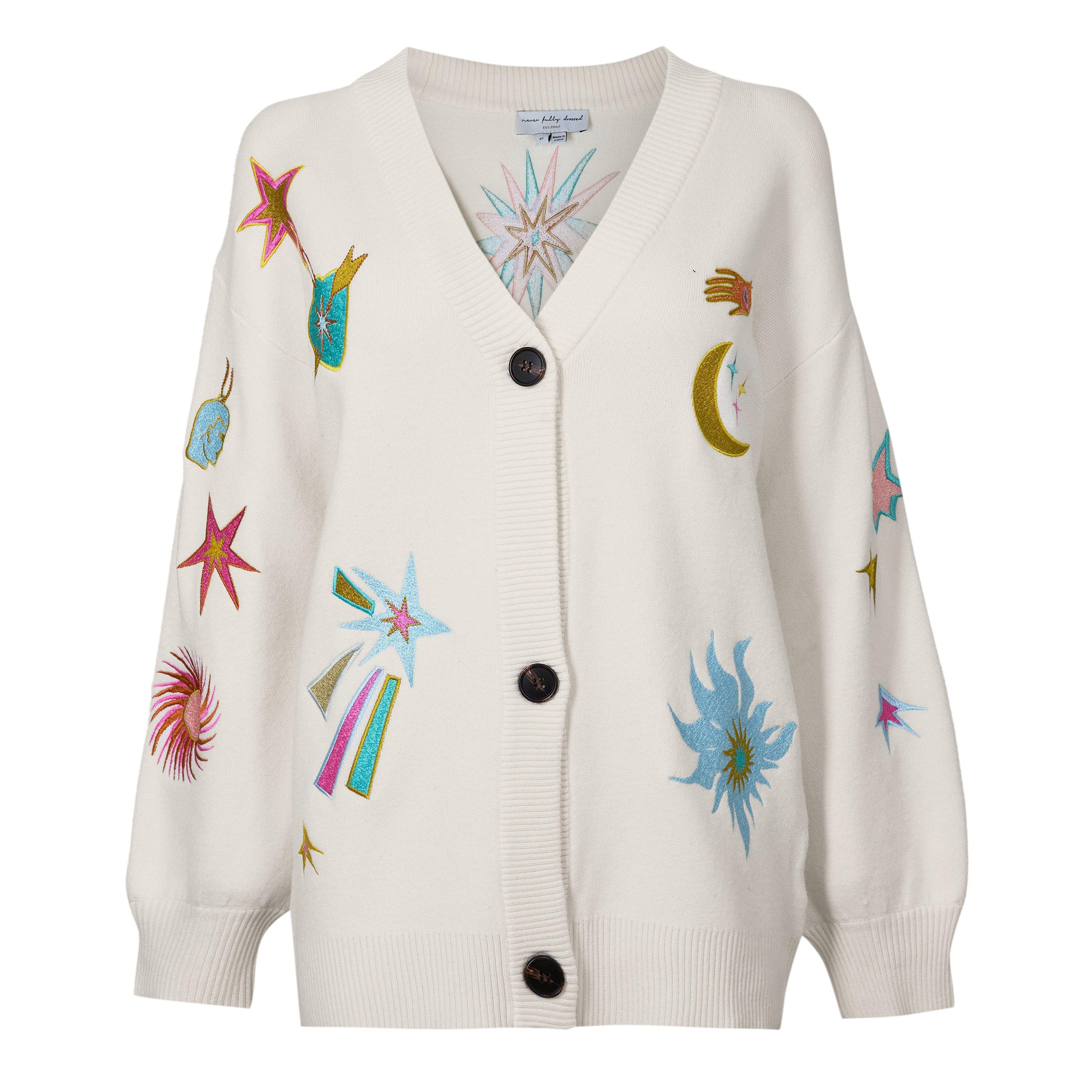 Never Fully Dressed Women's Cardigan - Cream - 14 (L)