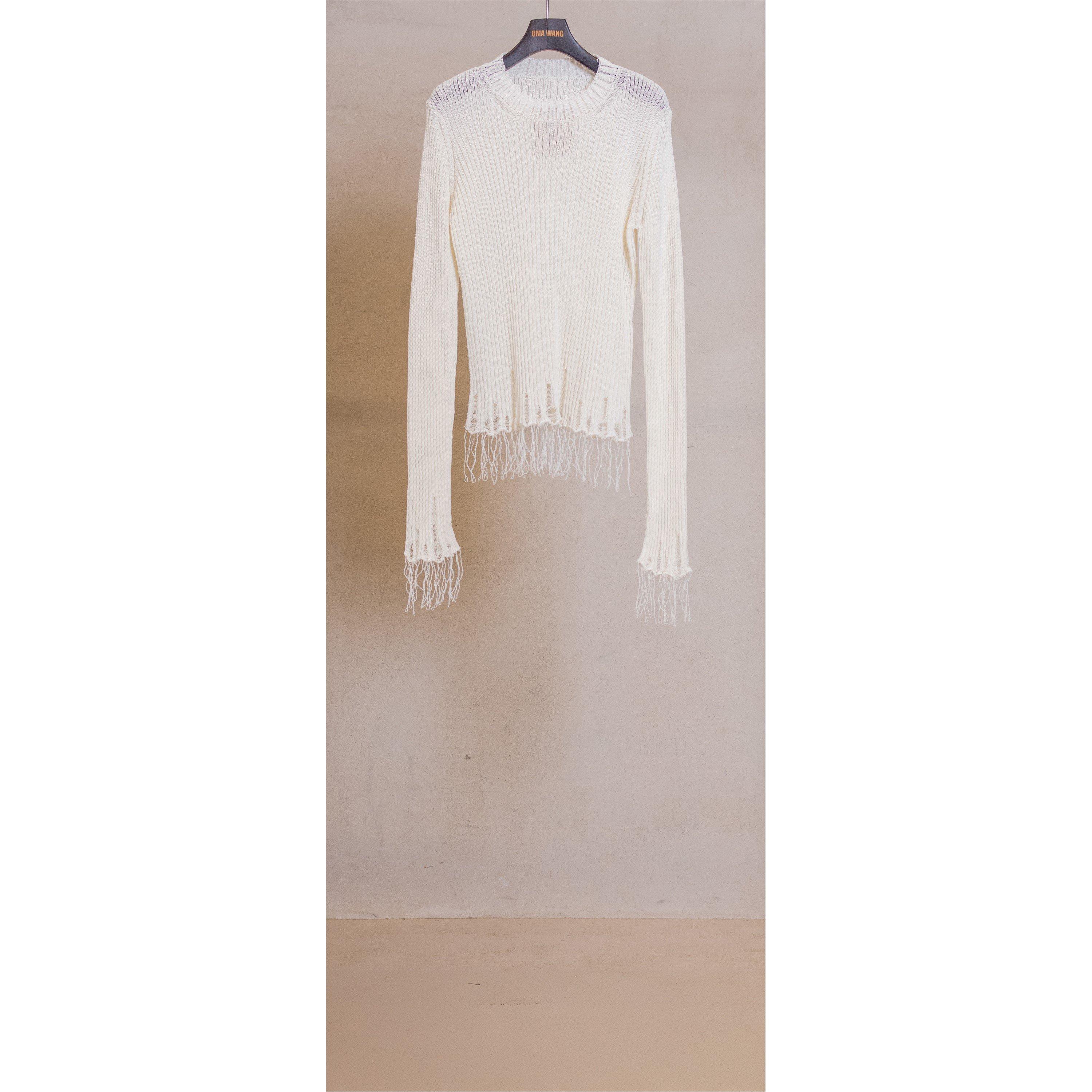 Off White - Uma Wang - Women's Long Sleeve Knitted Top