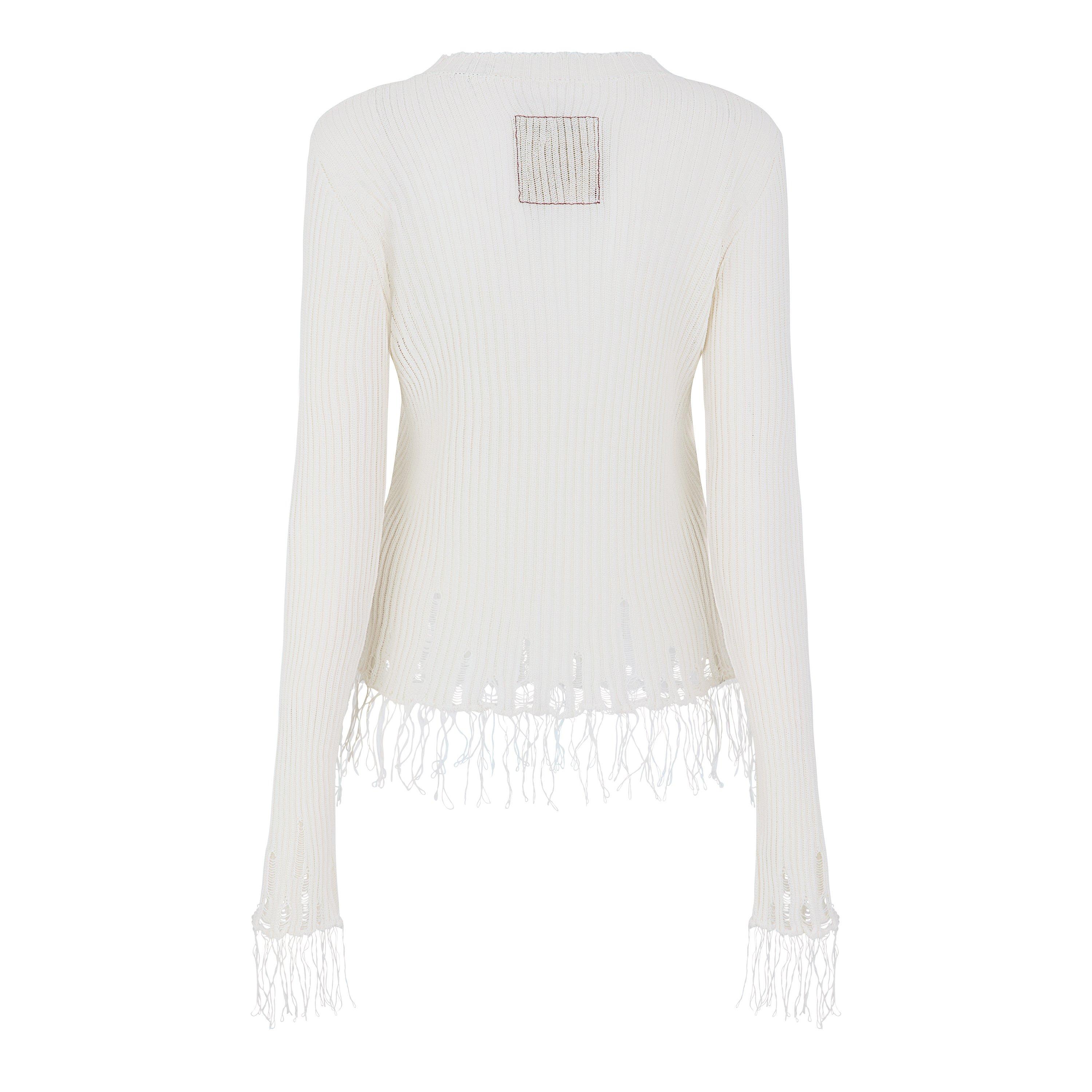 Off White - Uma Wang - Women's Long Sleeve Knitted Top - 2