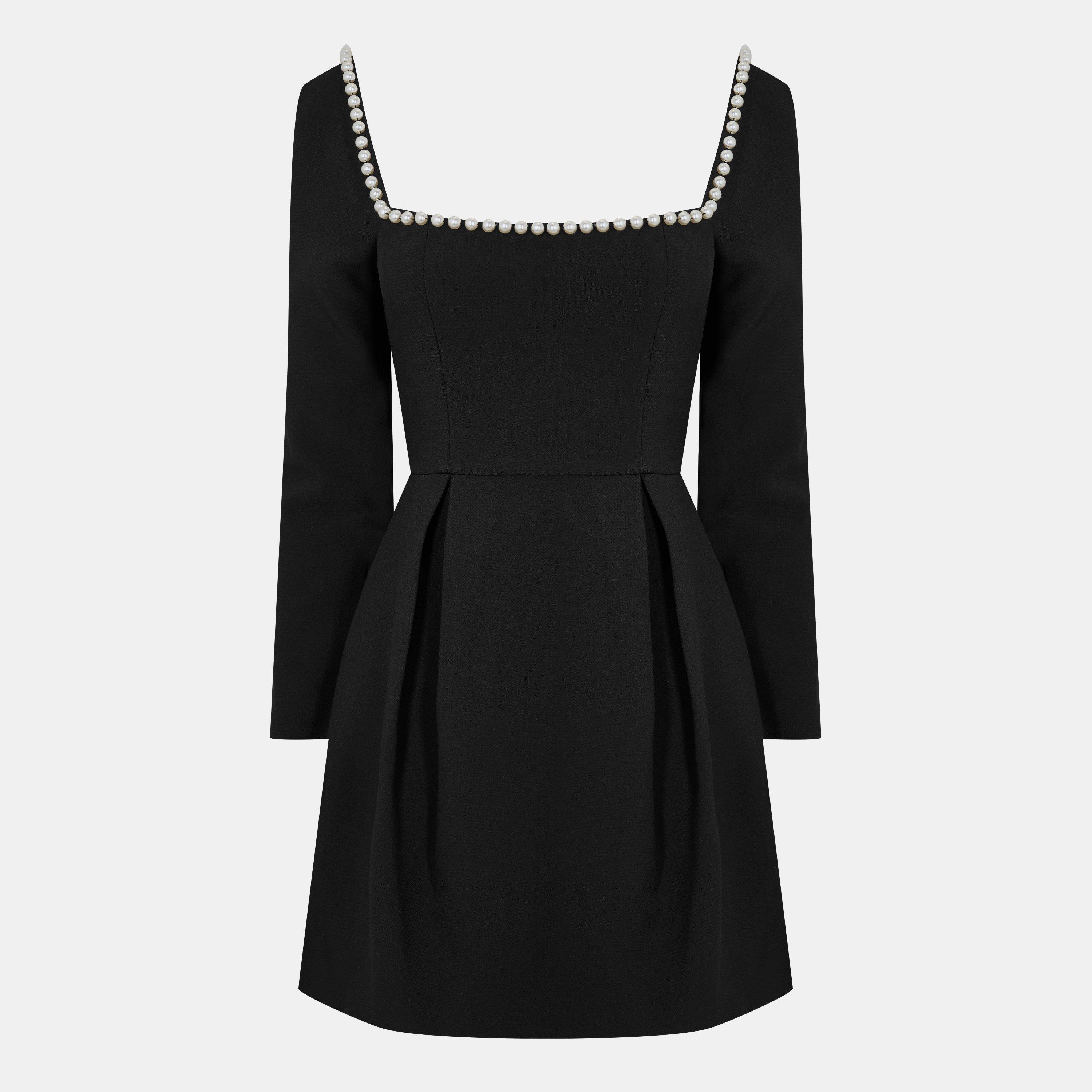 Odd Muse The Ultimate Muse Pearl Dress - Black - Size 8 (XS)