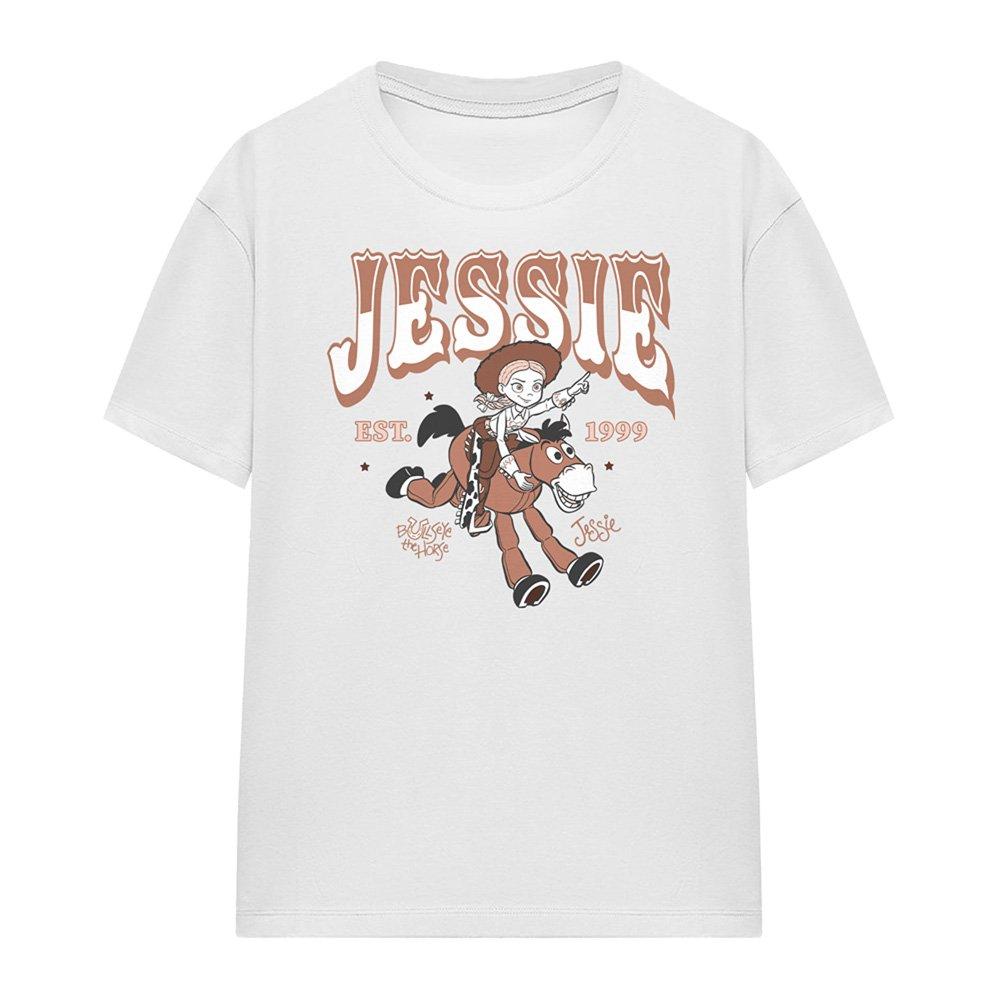 White - Disney - Toy Story Jessie Mono T Shirt White - 4