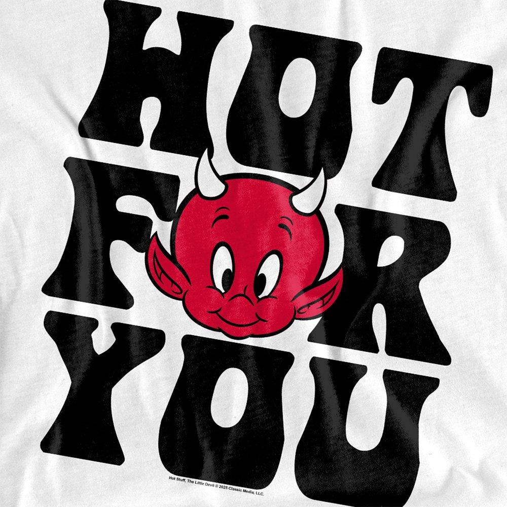 White - Universal - Hot Stuff Hot For You T-Shirt White - 2
