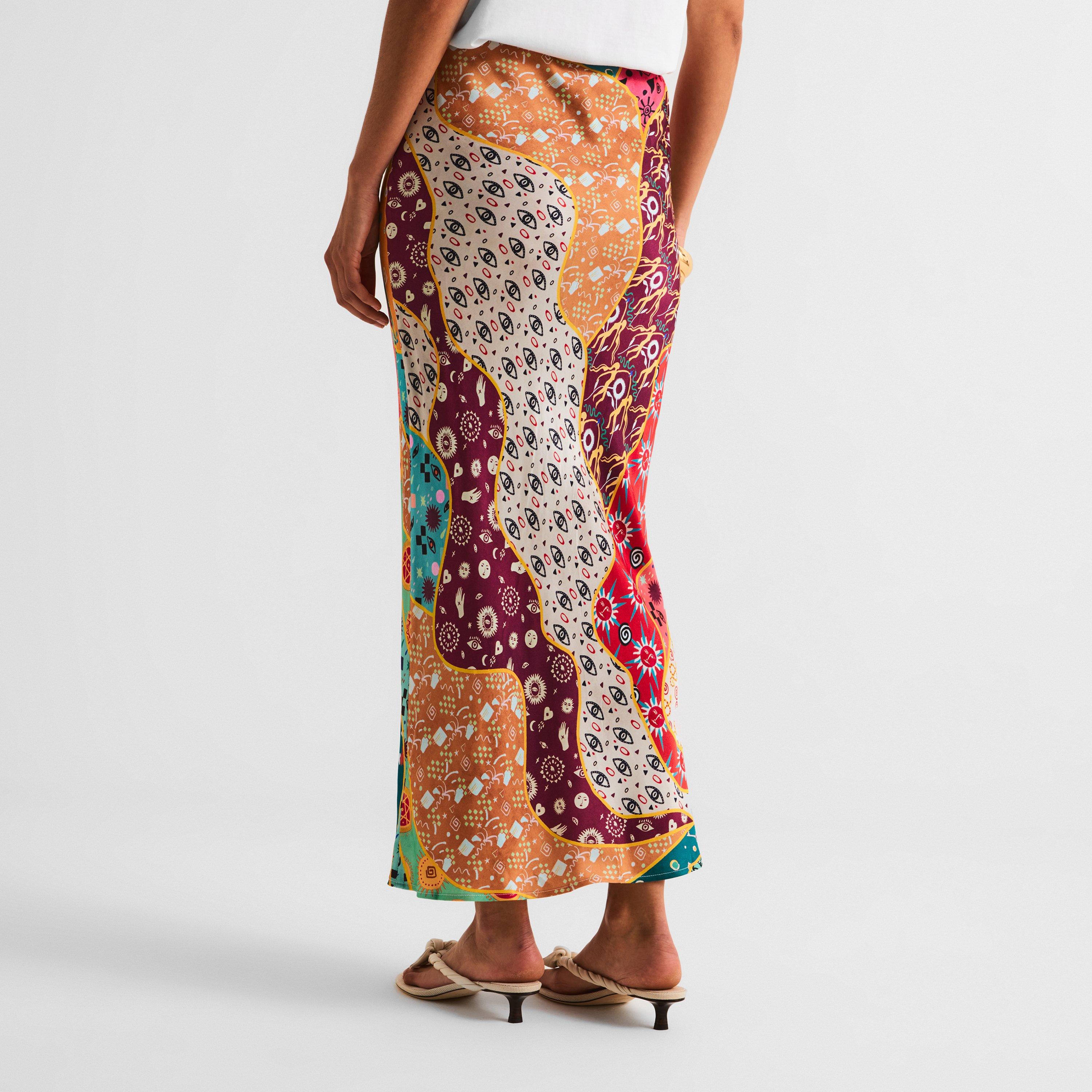 Multi - Never Fully Dressed - Women's Maxi Skirt - 4