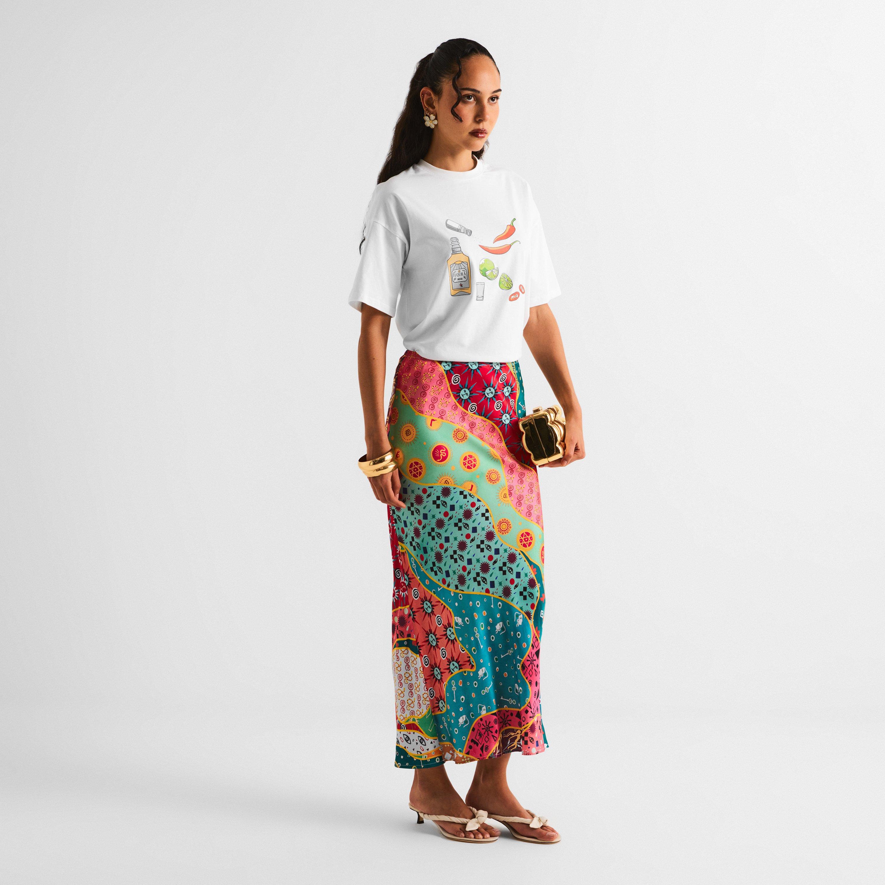 Multi - Never Fully Dressed - Women's Maxi Skirt - 6