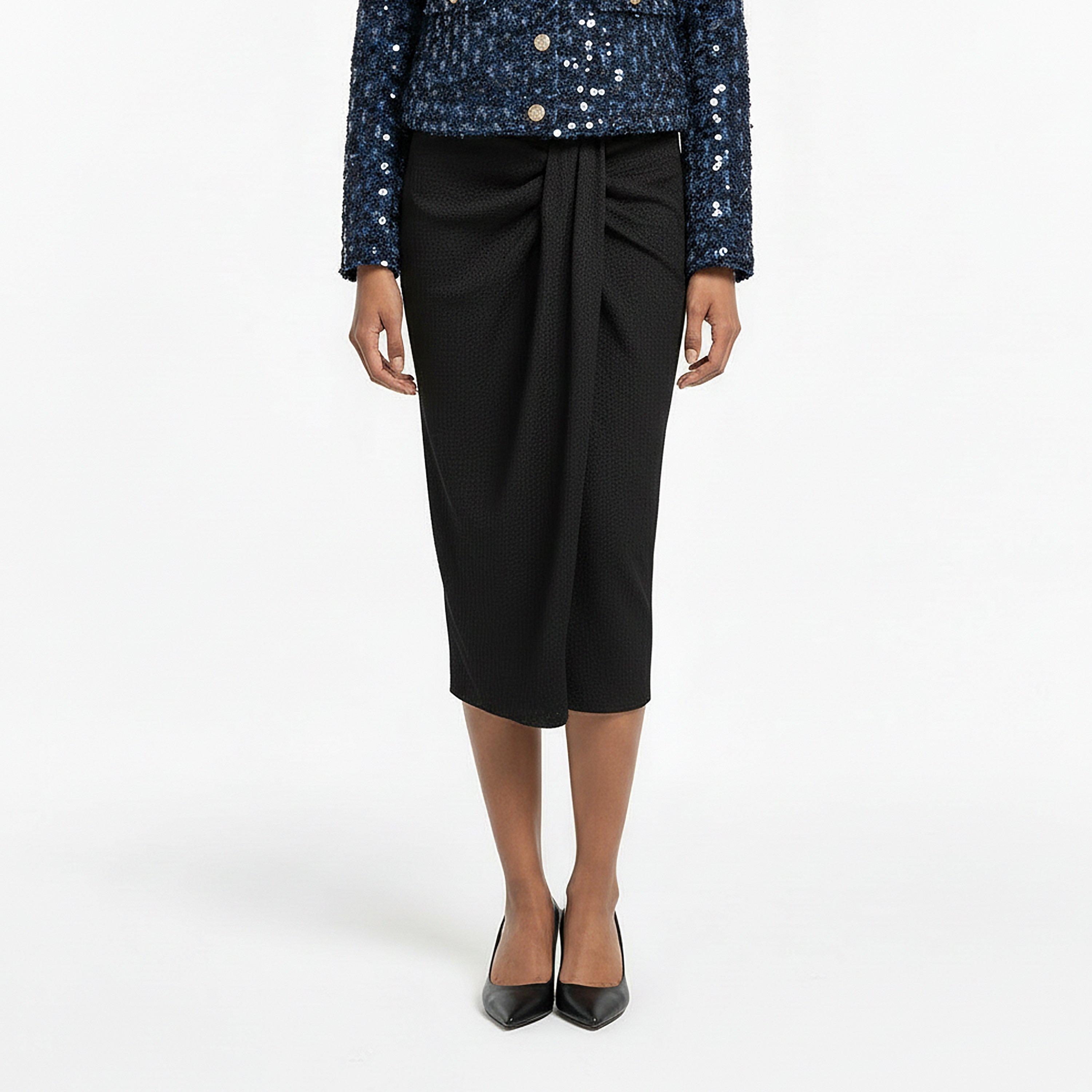 Pink - Karl Lagerfeld - Women's Suiting Mini Skirt - 3