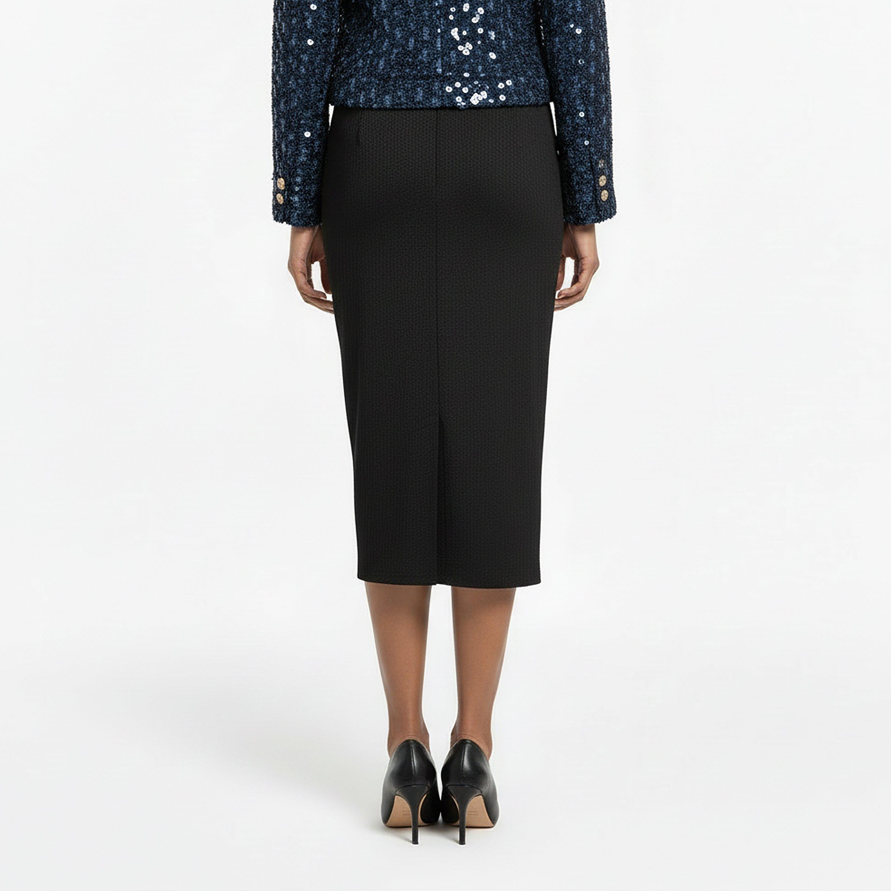 Pink - Karl Lagerfeld - Women's Suiting Mini Skirt - 4