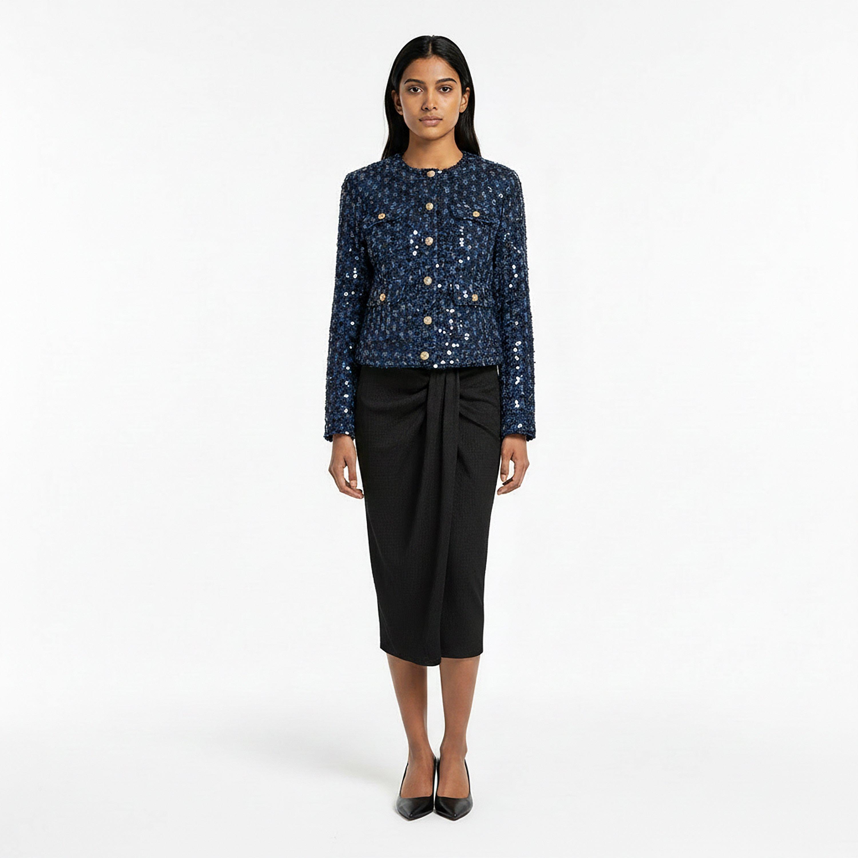 Pink - Karl Lagerfeld - Women's Suiting Mini Skirt - 6