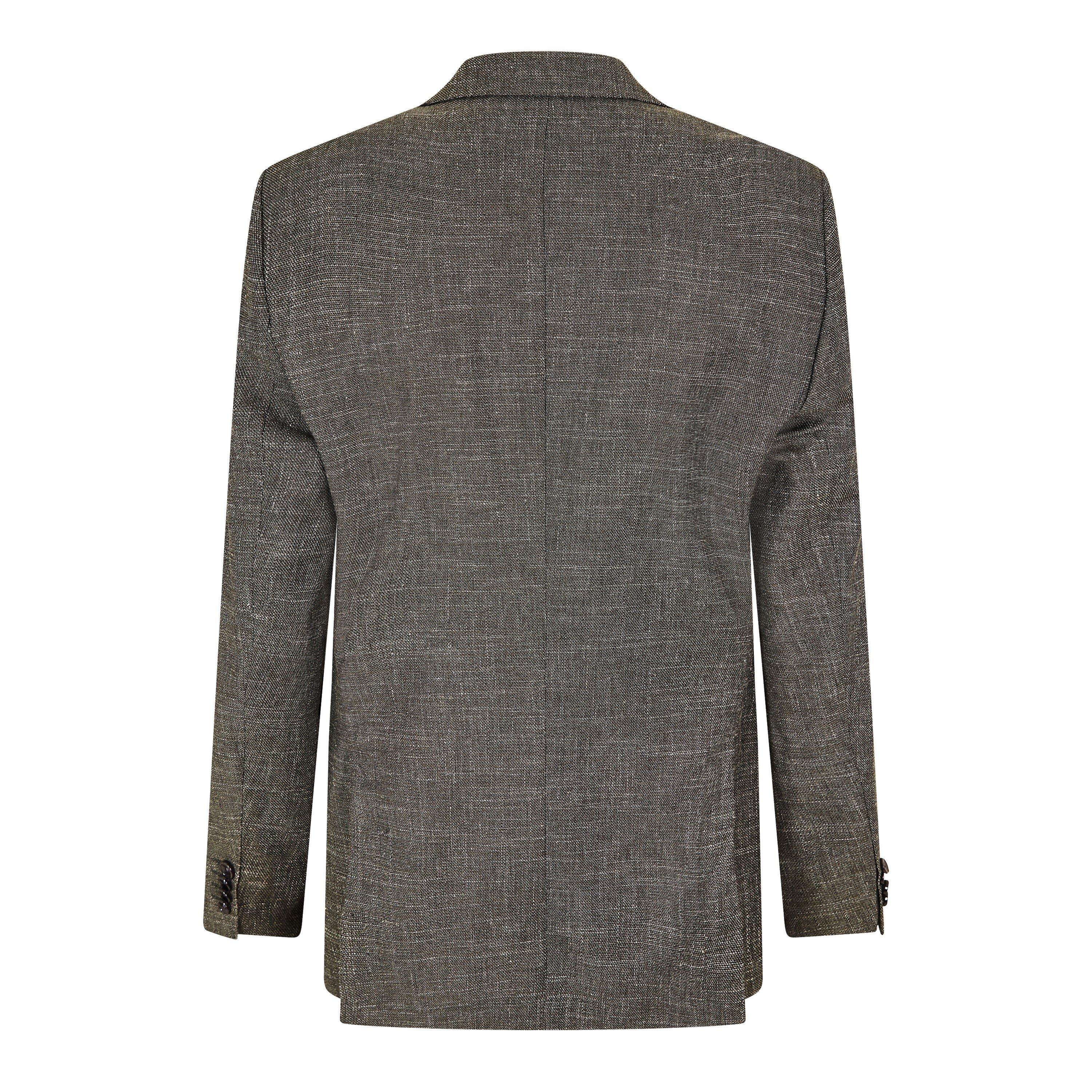 Dark Green - Boss - Men's H Hutson Formal Jacket - 2